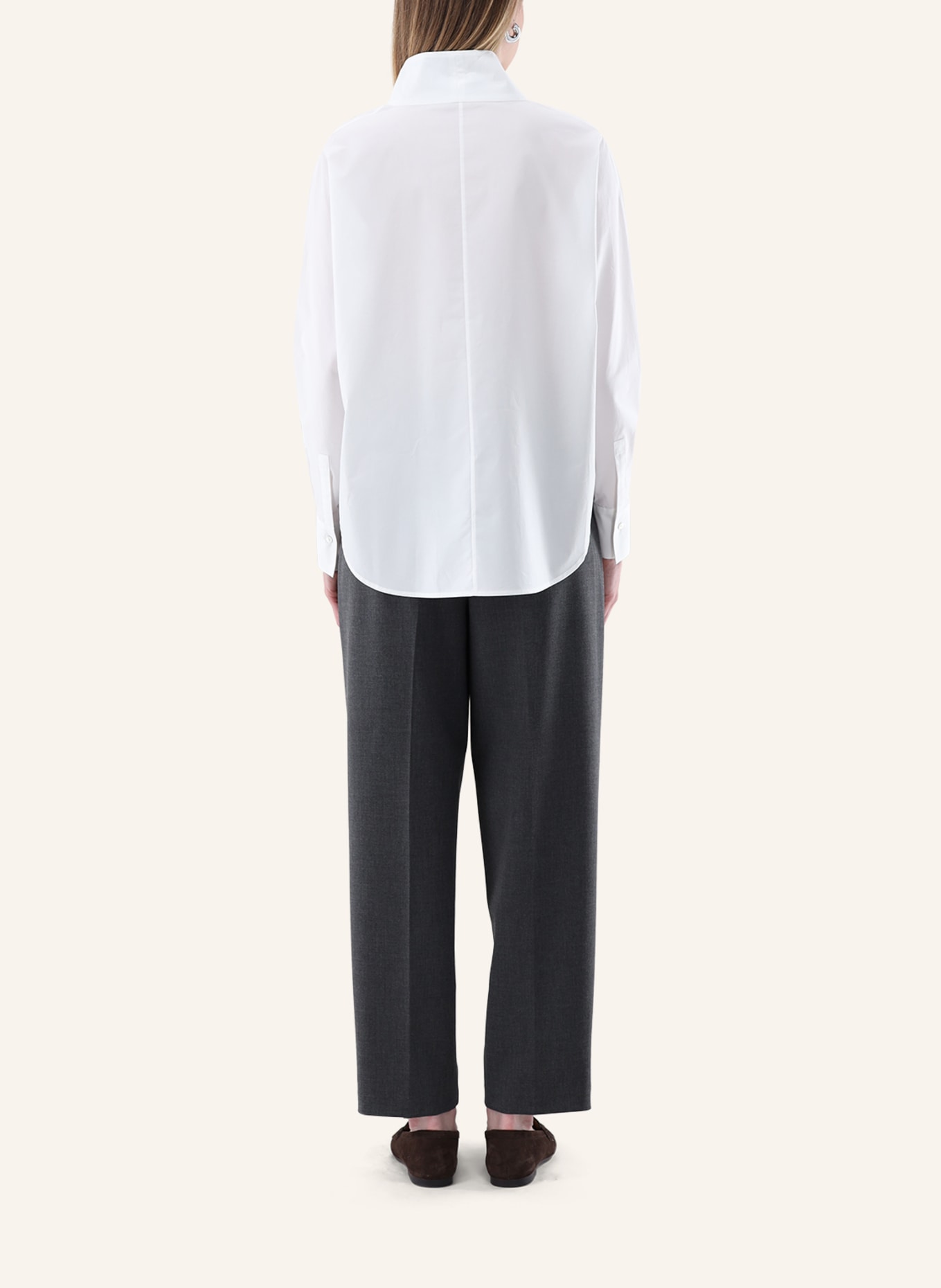 van Laack Bluse Modern Fit: WEISS