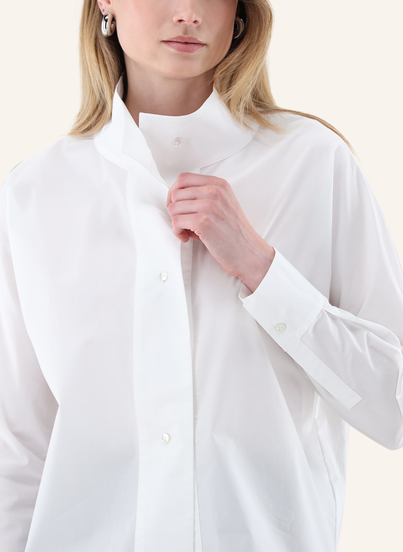 van Laack Bluse Modern Fit: WEISS
