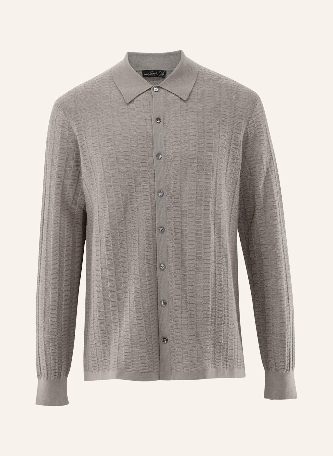 van Laack Sweater: BEIGE/ BROWN