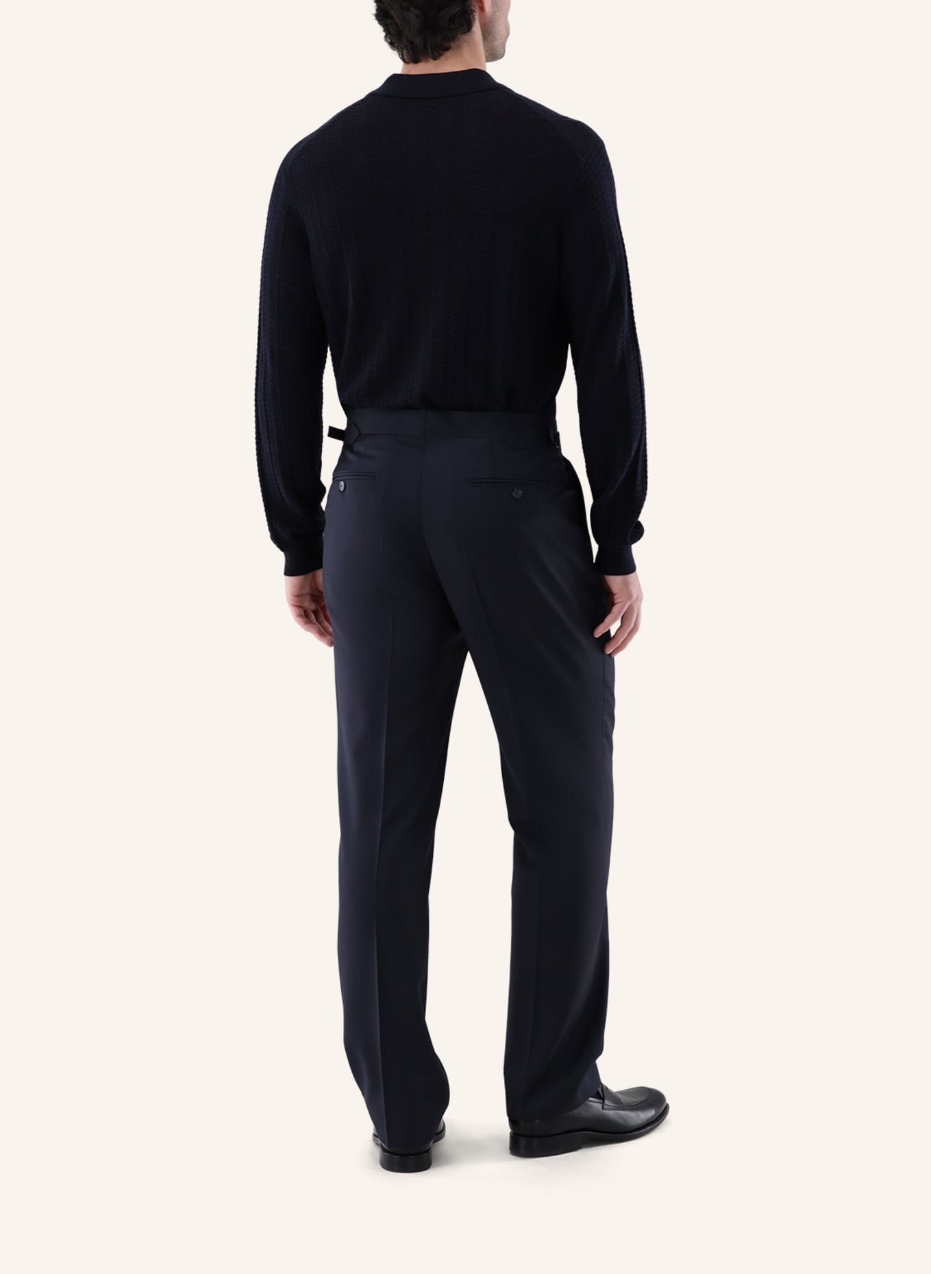 van Laack Sweater: DARK BLUE