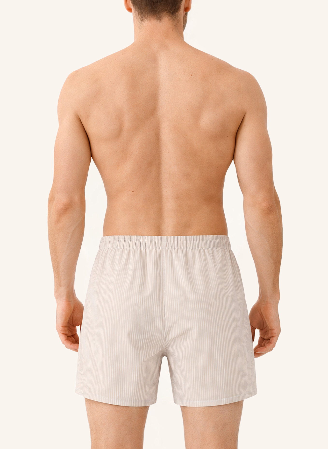 van Laack Boxershorts: BEIGE/ BRAUN