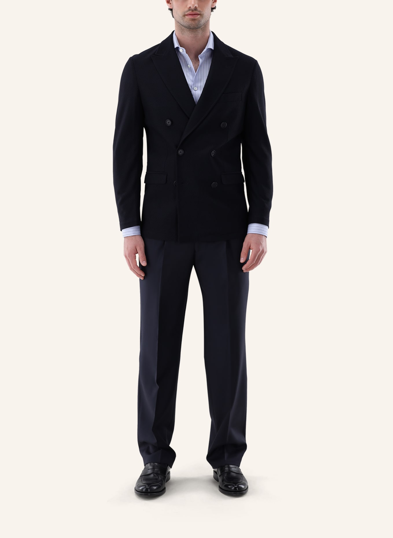 van Laack Colbert: DONKERBLAUW