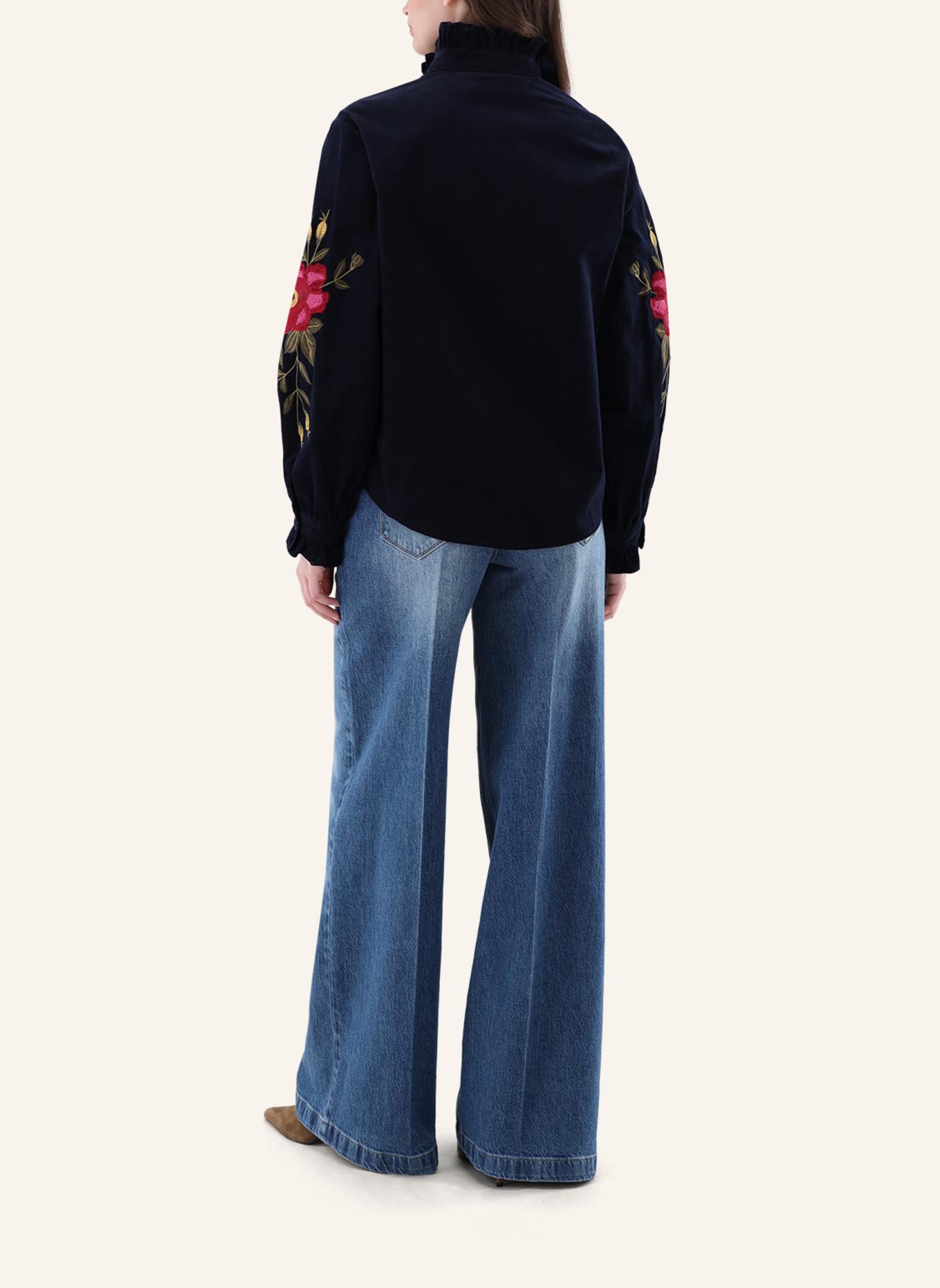 van Laack Bluse Modern Fit: DUNKELBLAU