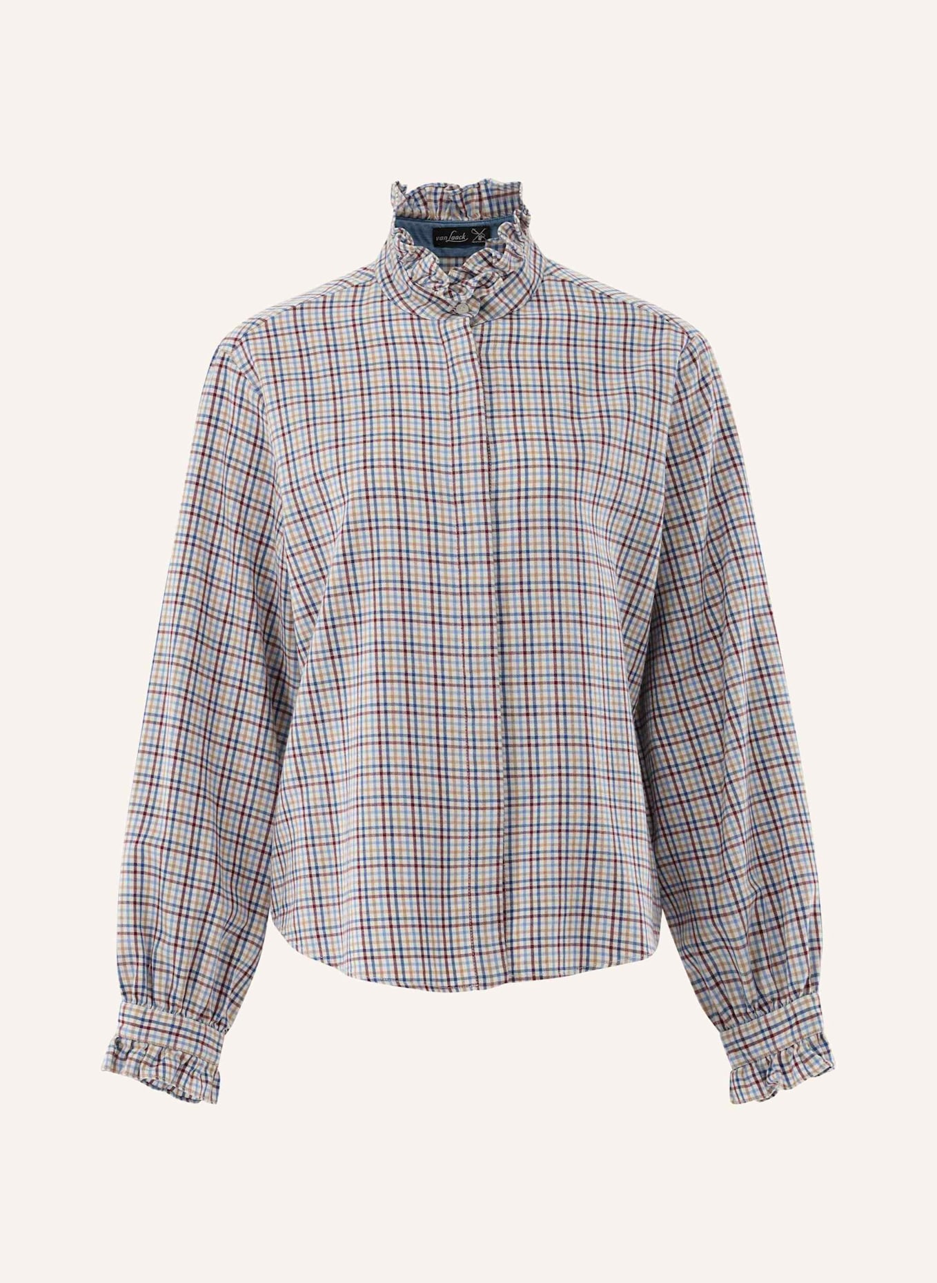 van Laack Bluse Modern Fit: ROT