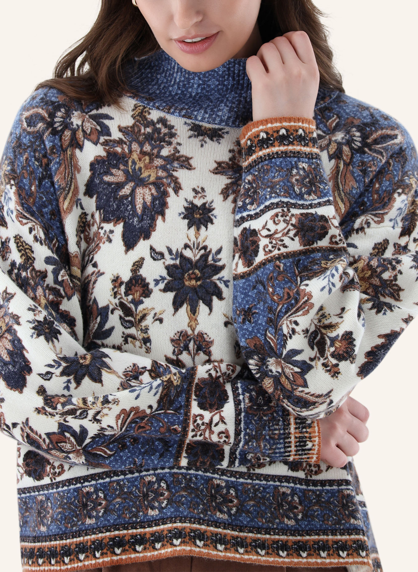 van Laack Trui: BEIGE / BRUIN