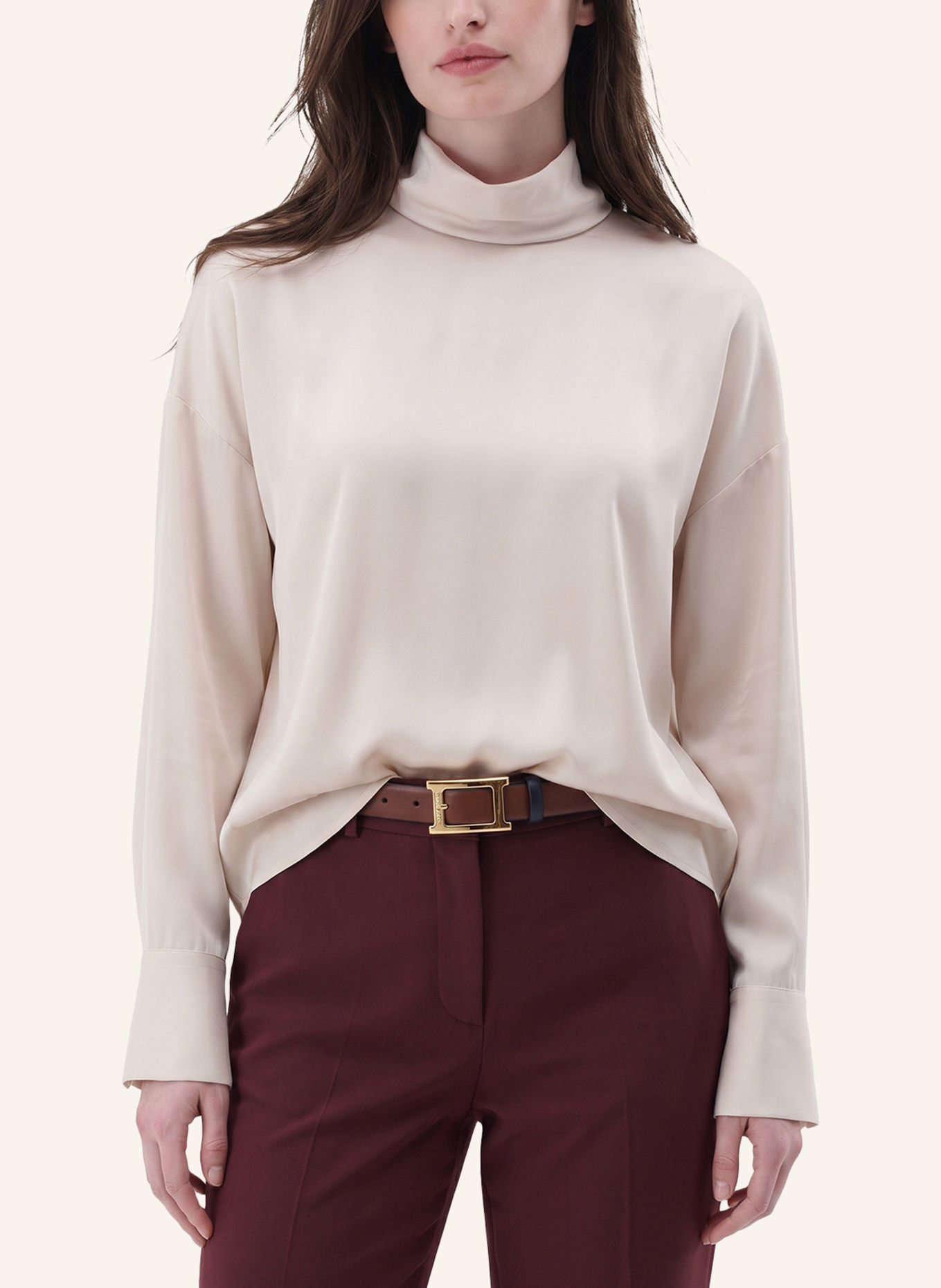 van Laack Gürtel: BEIGE / BRAUN