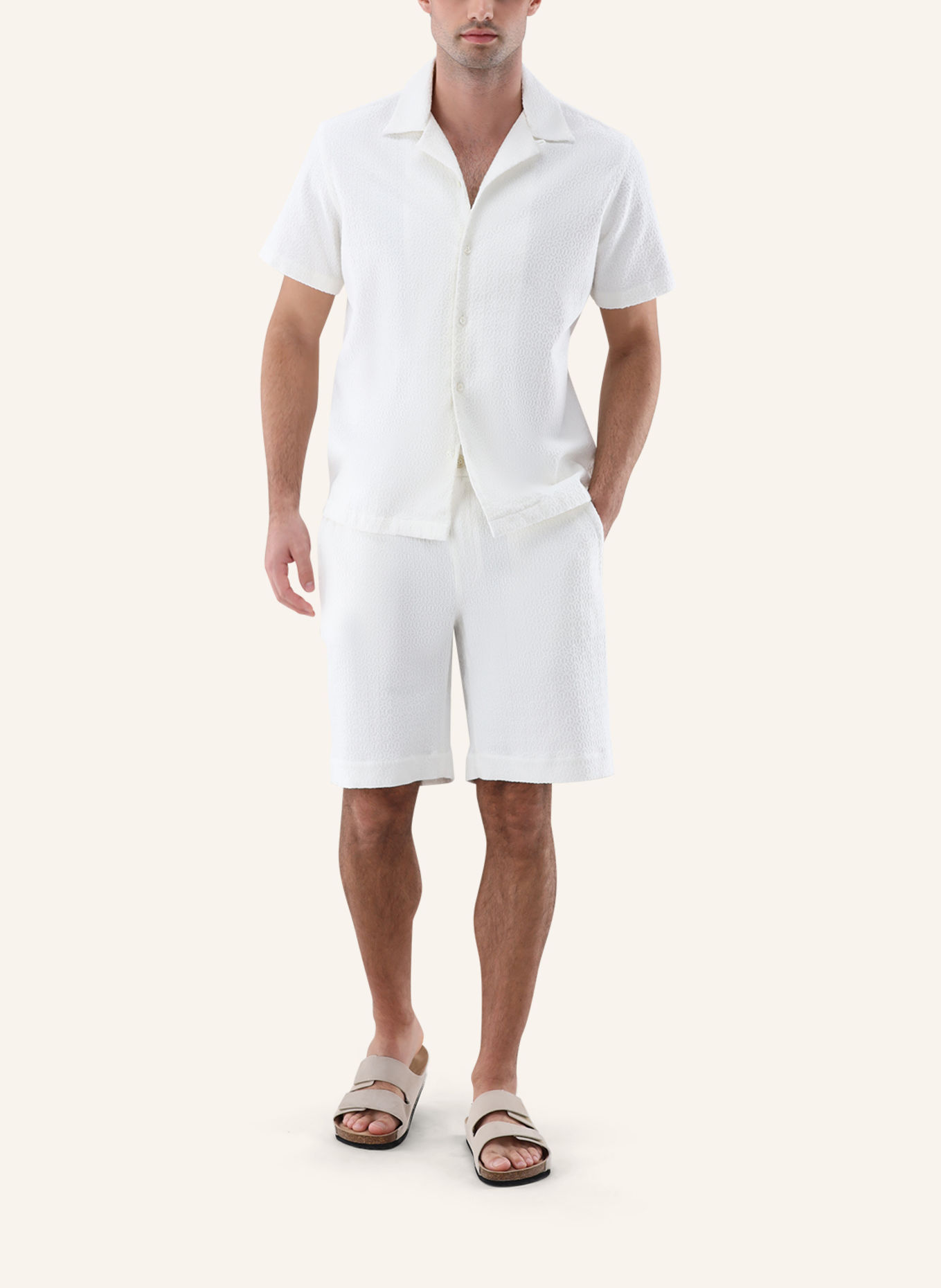 van Laack Hemd Tailor Fit: BEIGE