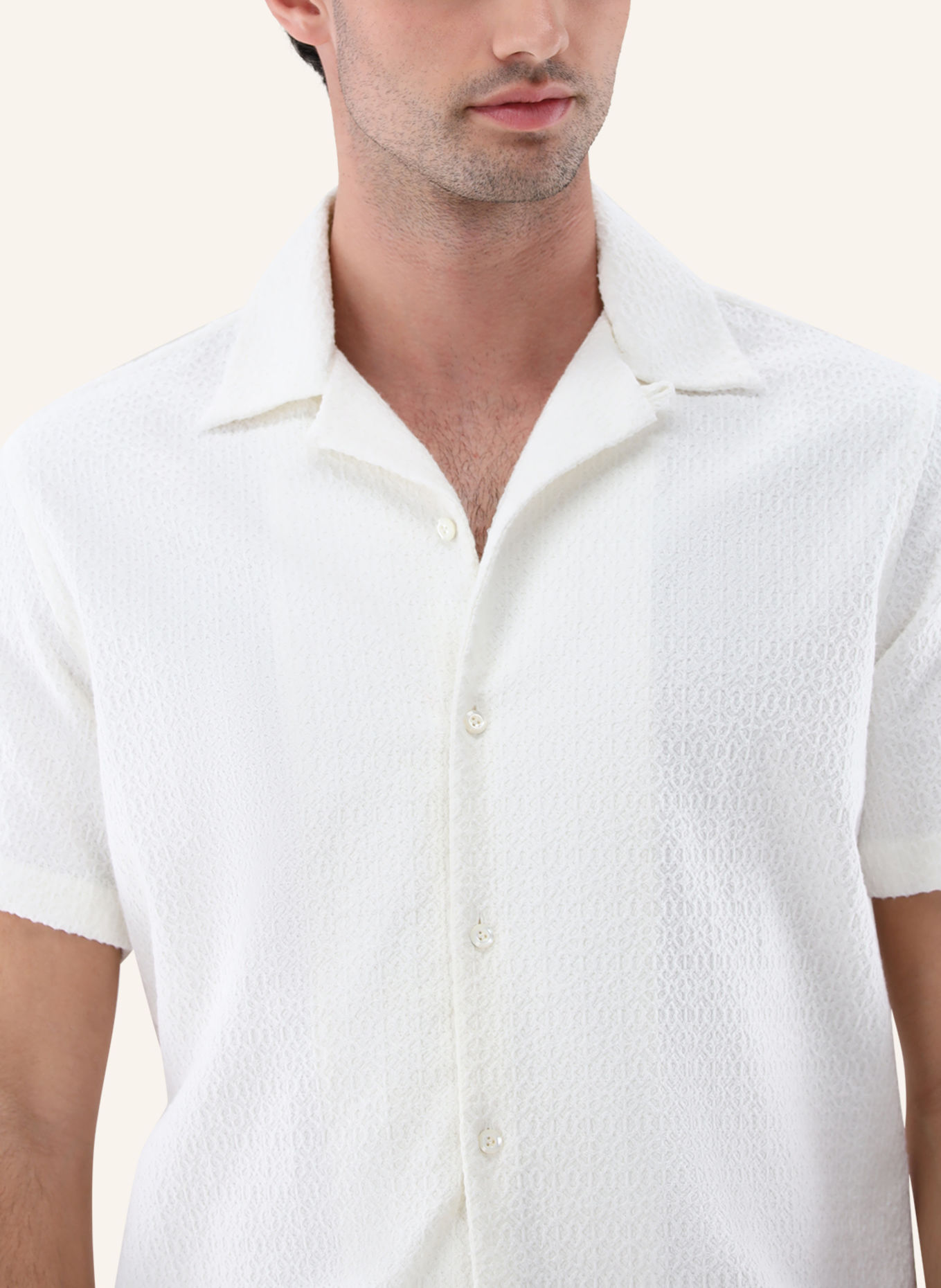 van Laack Hemd Tailor Fit: BEIGE