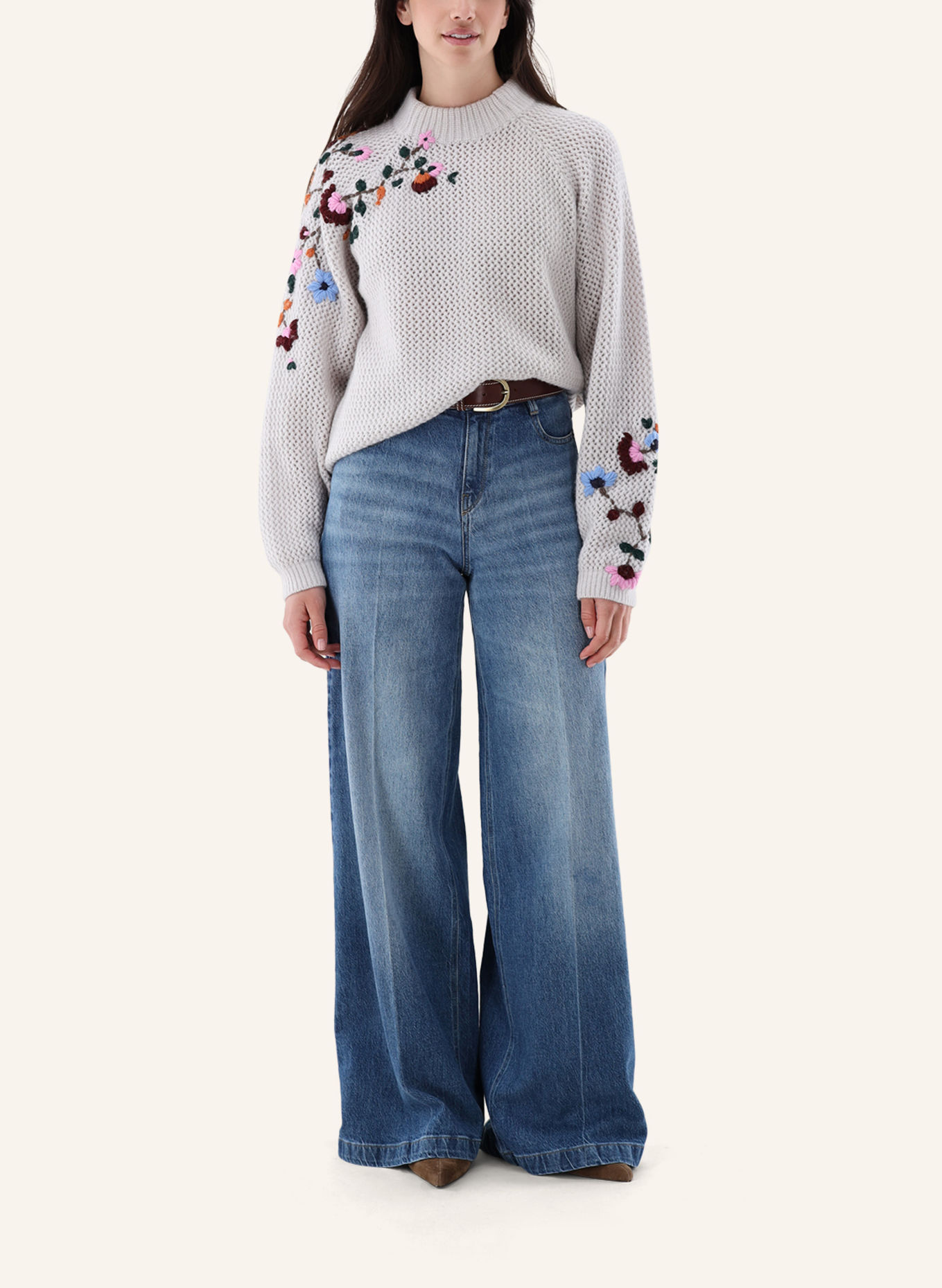 van Laack Pullover: BEIGE