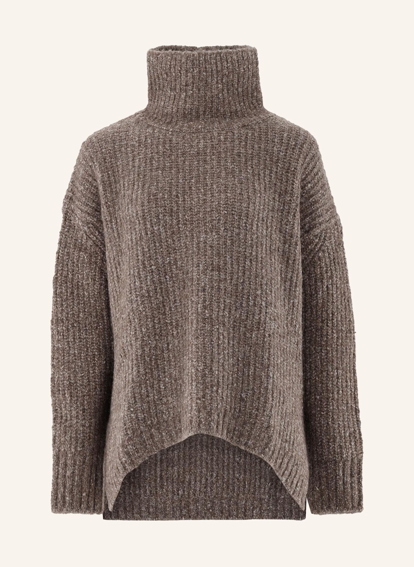 van Laack Pullover: BEIGE / BRAUN