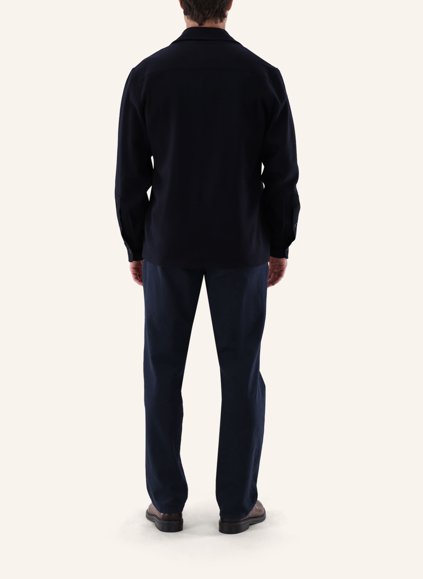 van Laack Hemd Tailor Fit: DUNKELBLAU