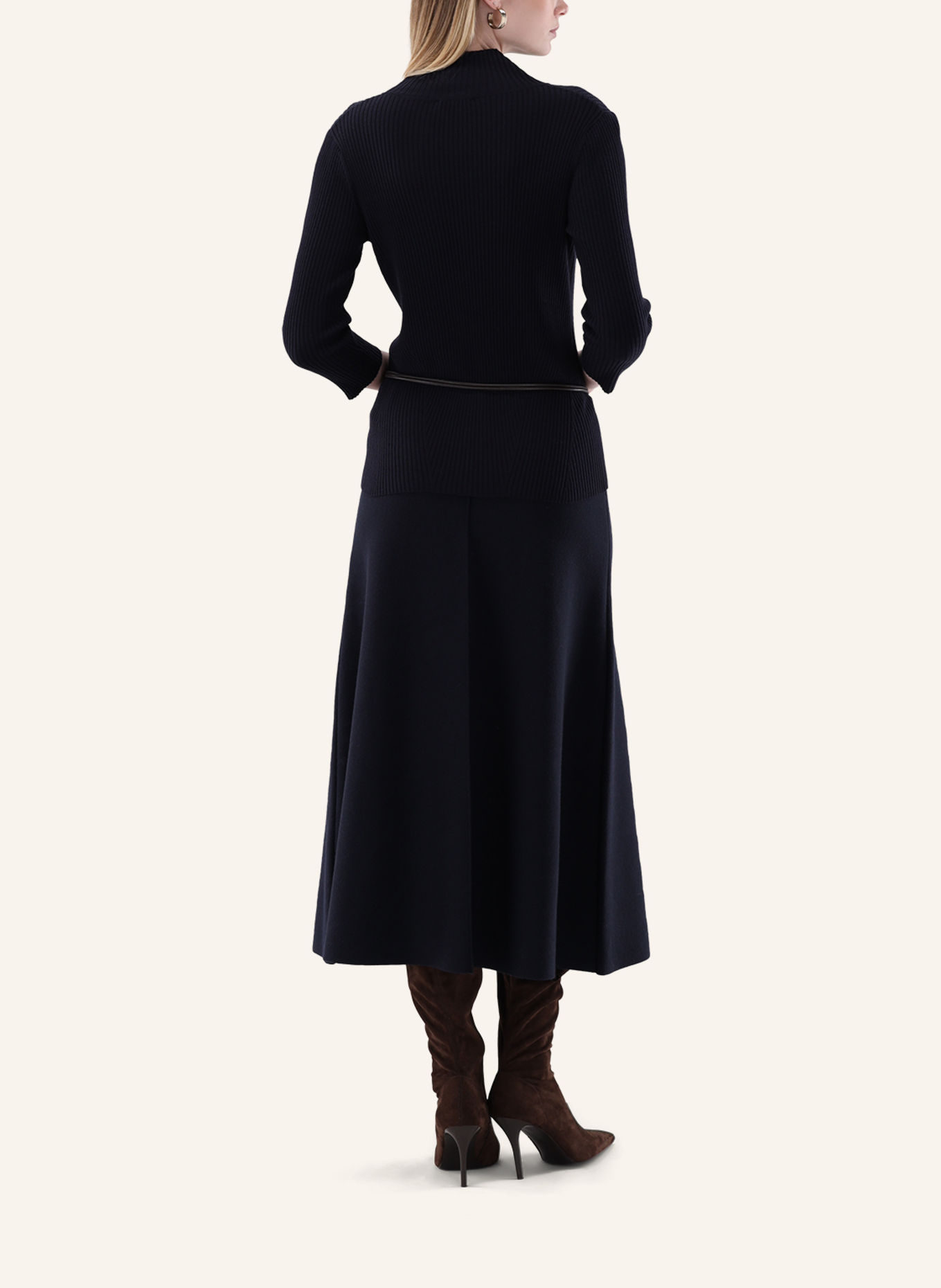 van Laack Trui: DONKERBLAUW