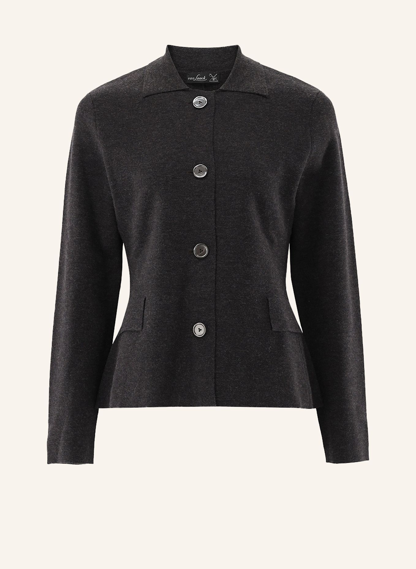 van Laack Vest: DONKERGRIJS