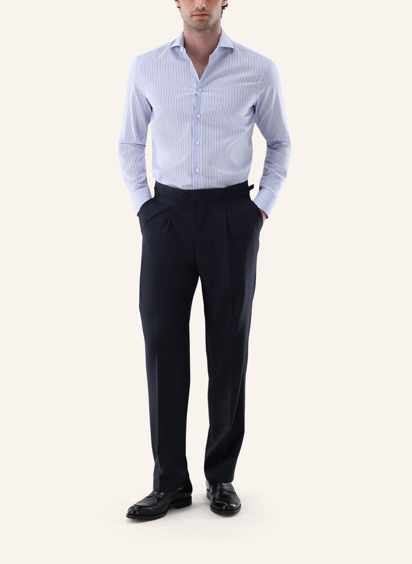 van Laack Hemd Tailor Fit: WEISS