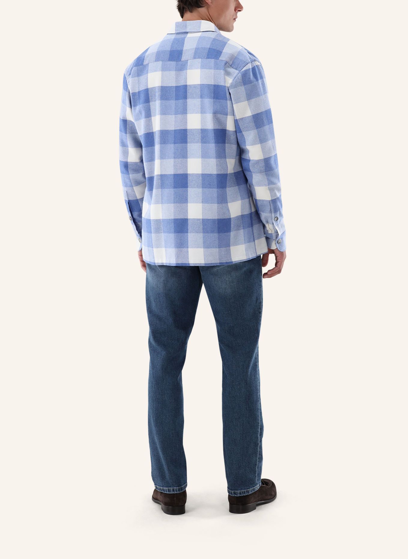 van Laack Hemd Tailor Fit: BLAU