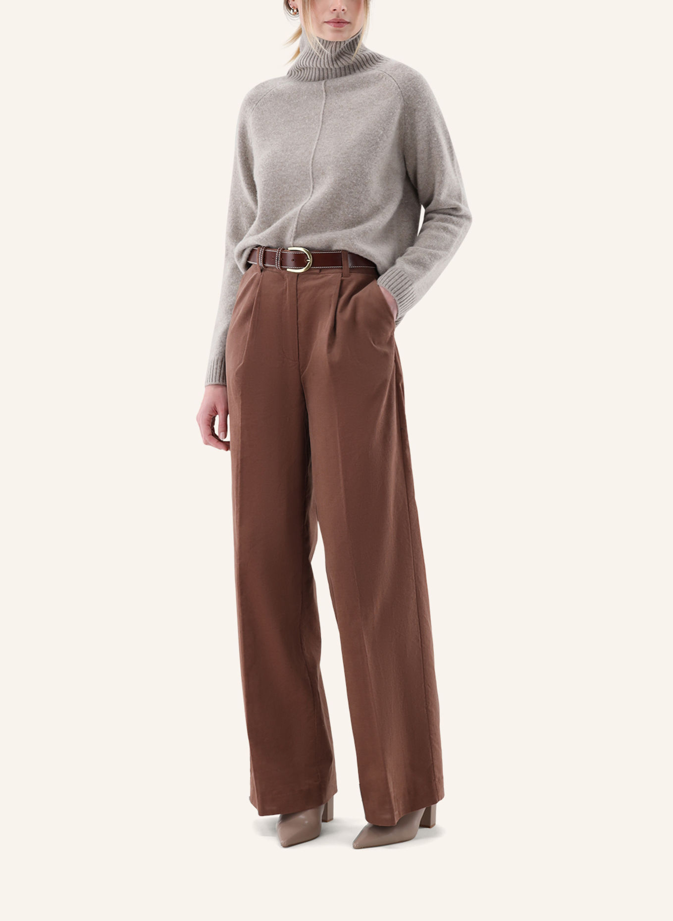 van Laack Trui: BEIGE / BRUIN