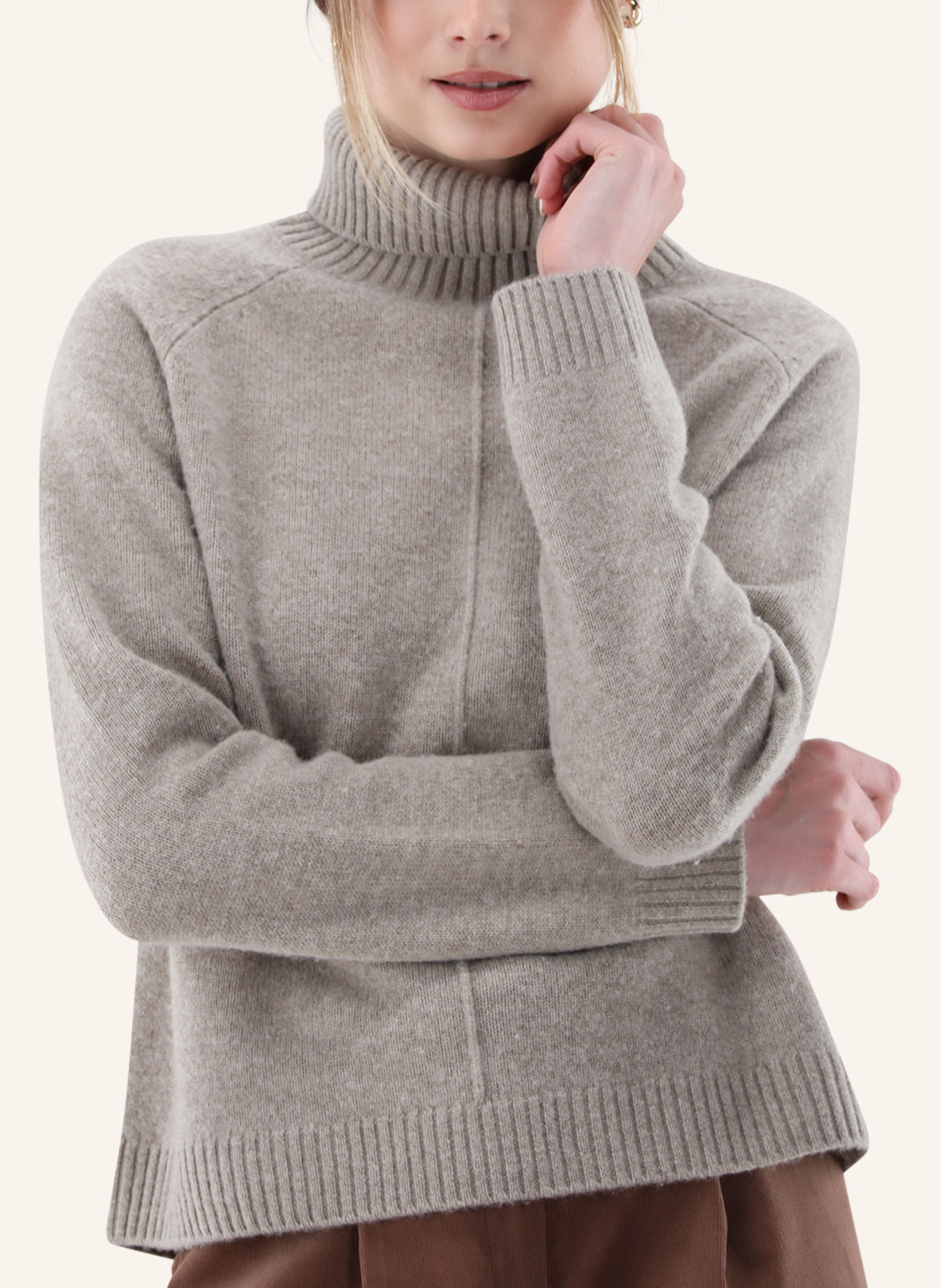 van Laack Trui: BEIGE / BRUIN