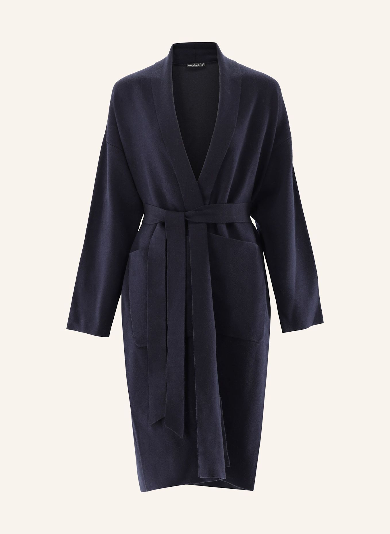 van Laack Vest: DONKERBLAUW