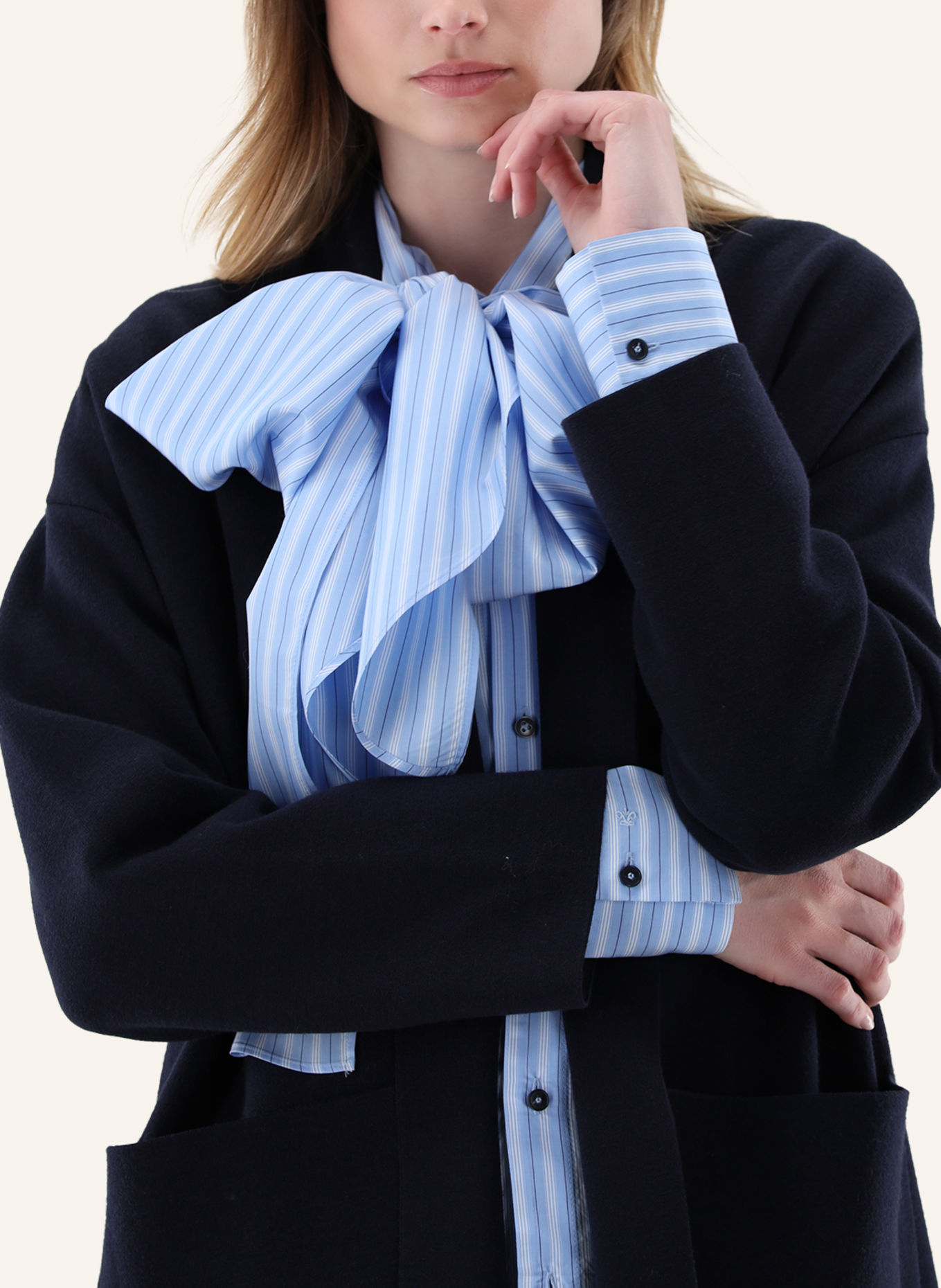 van Laack Vest: DONKERBLAUW