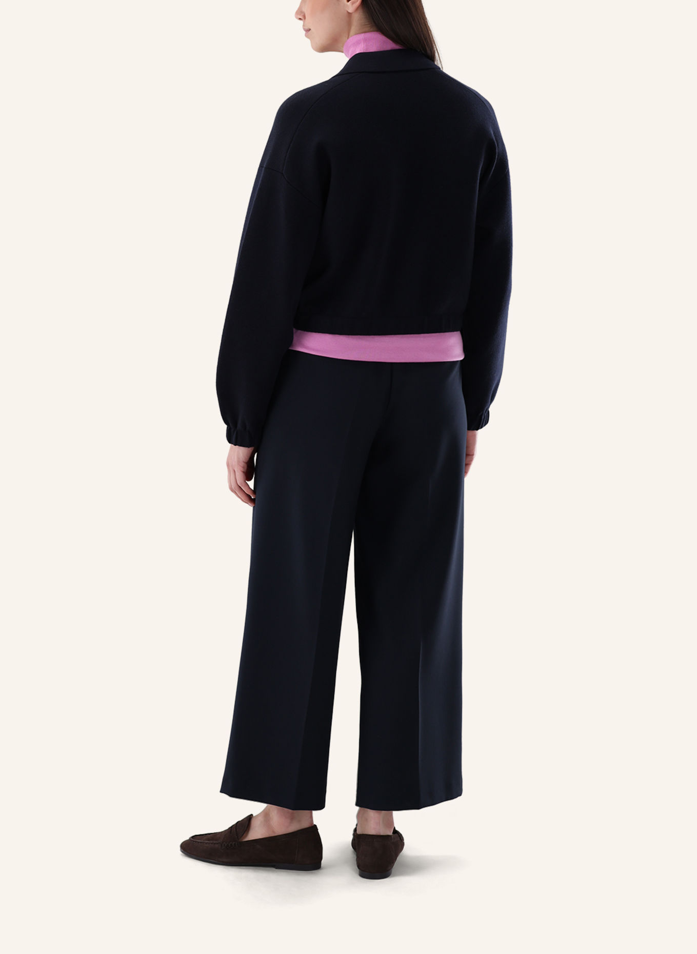 van Laack Vest: DONKERBLAUW