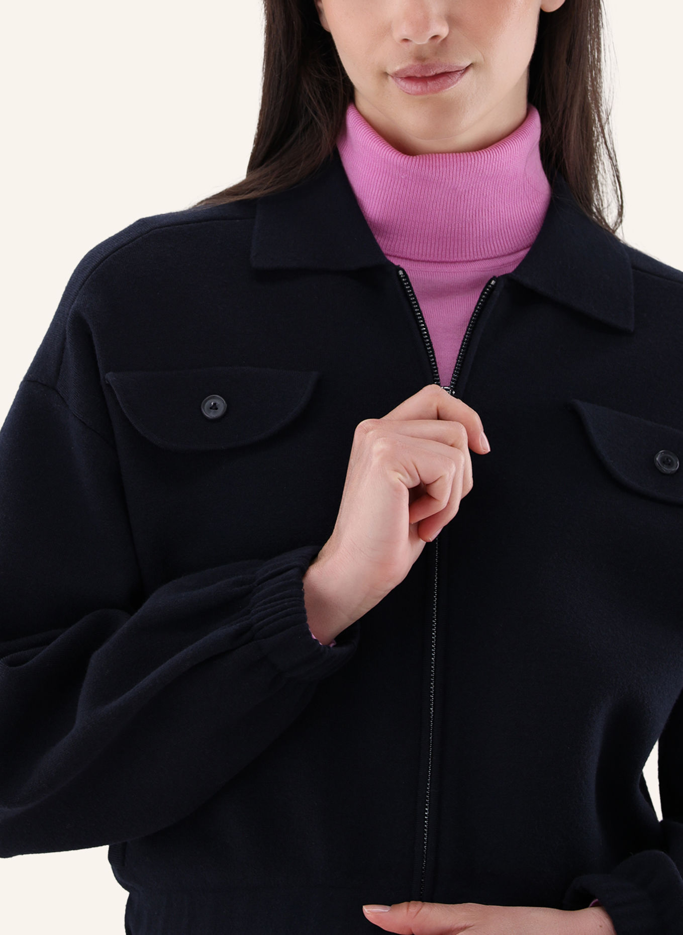 van Laack Vest: DONKERBLAUW
