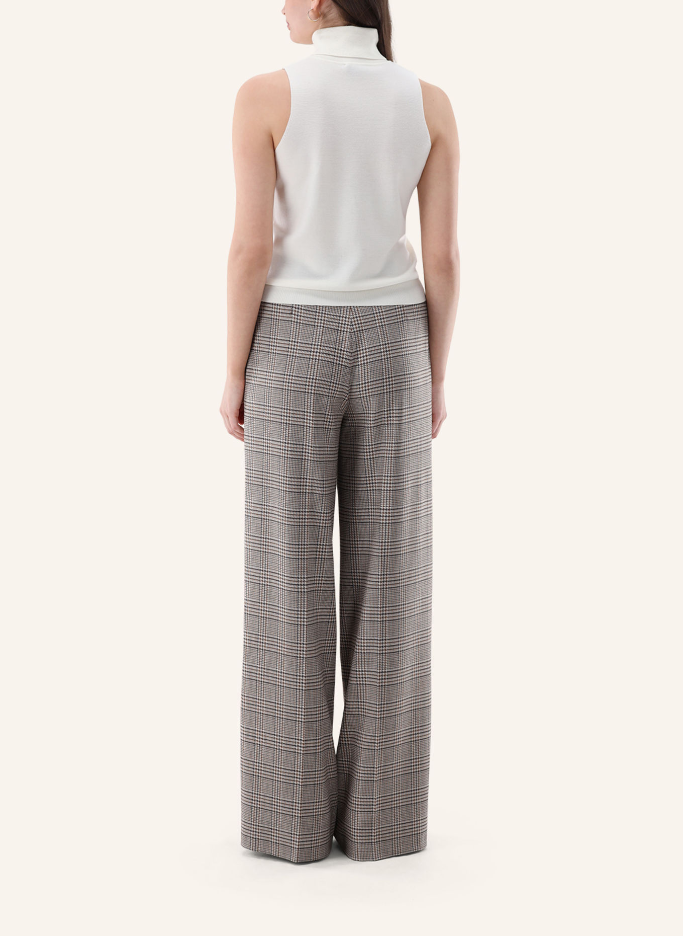 van Laack Gebreide top: BEIGE