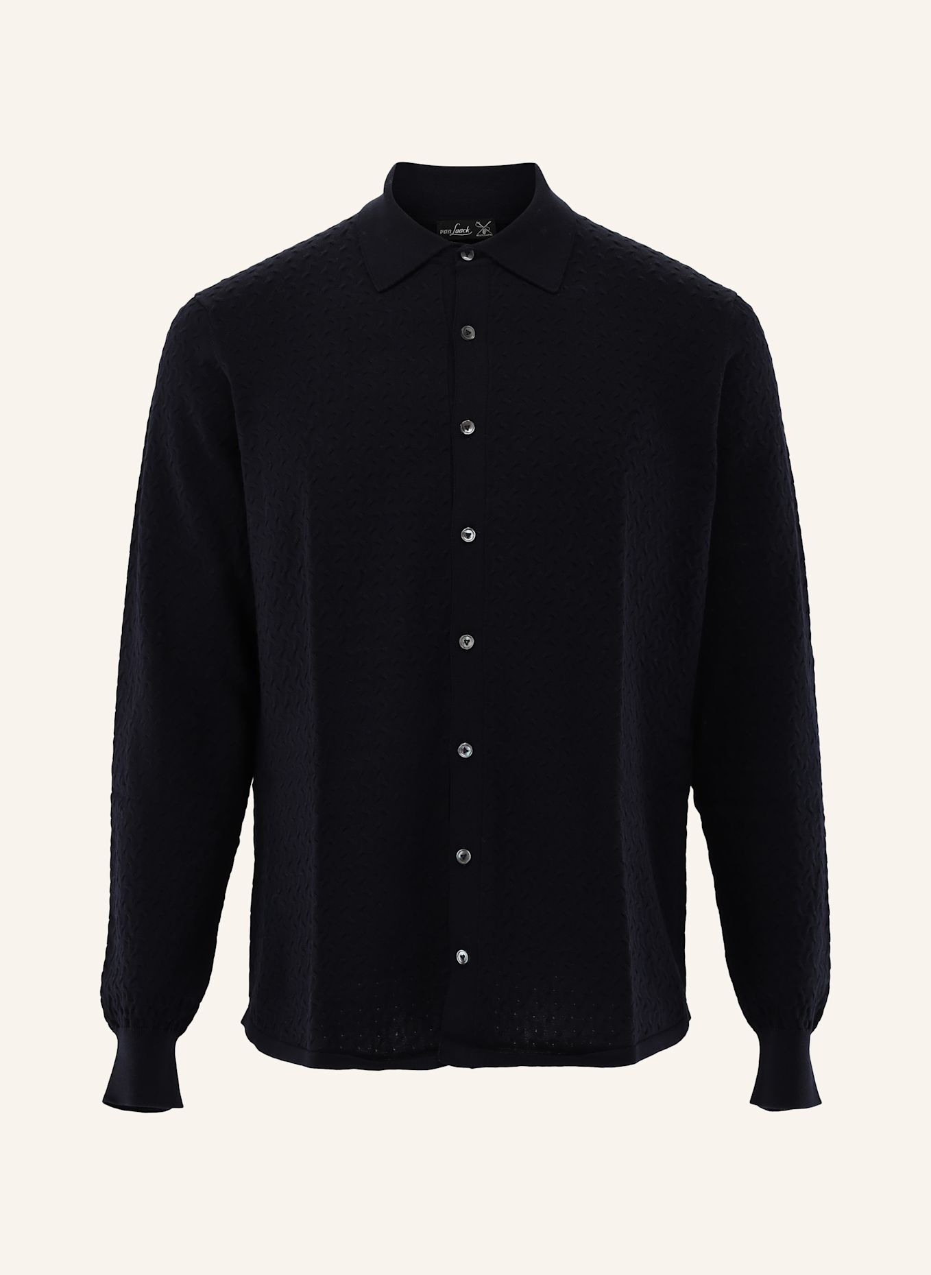 van Laack Trui: DONKERBLAUW