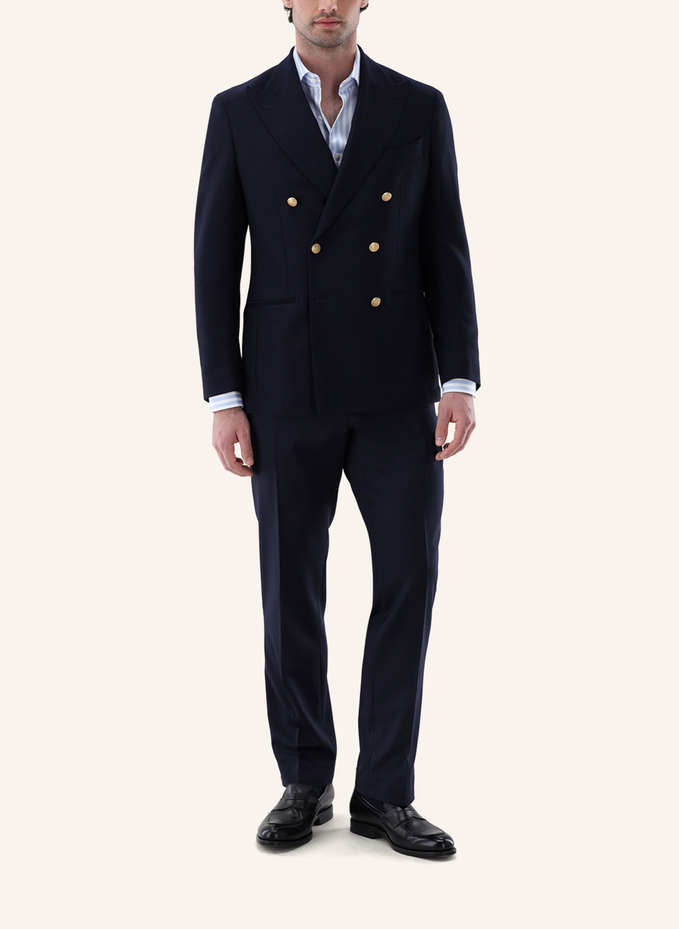 van Laack Colbert: DONKERBLAUW