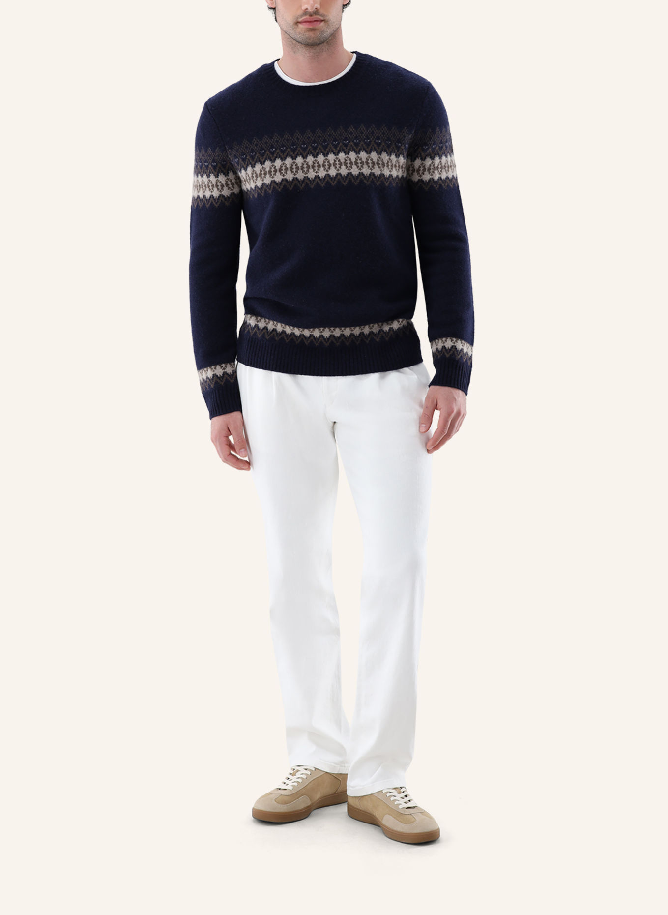 van Laack Pullover: DUNKELBLAU