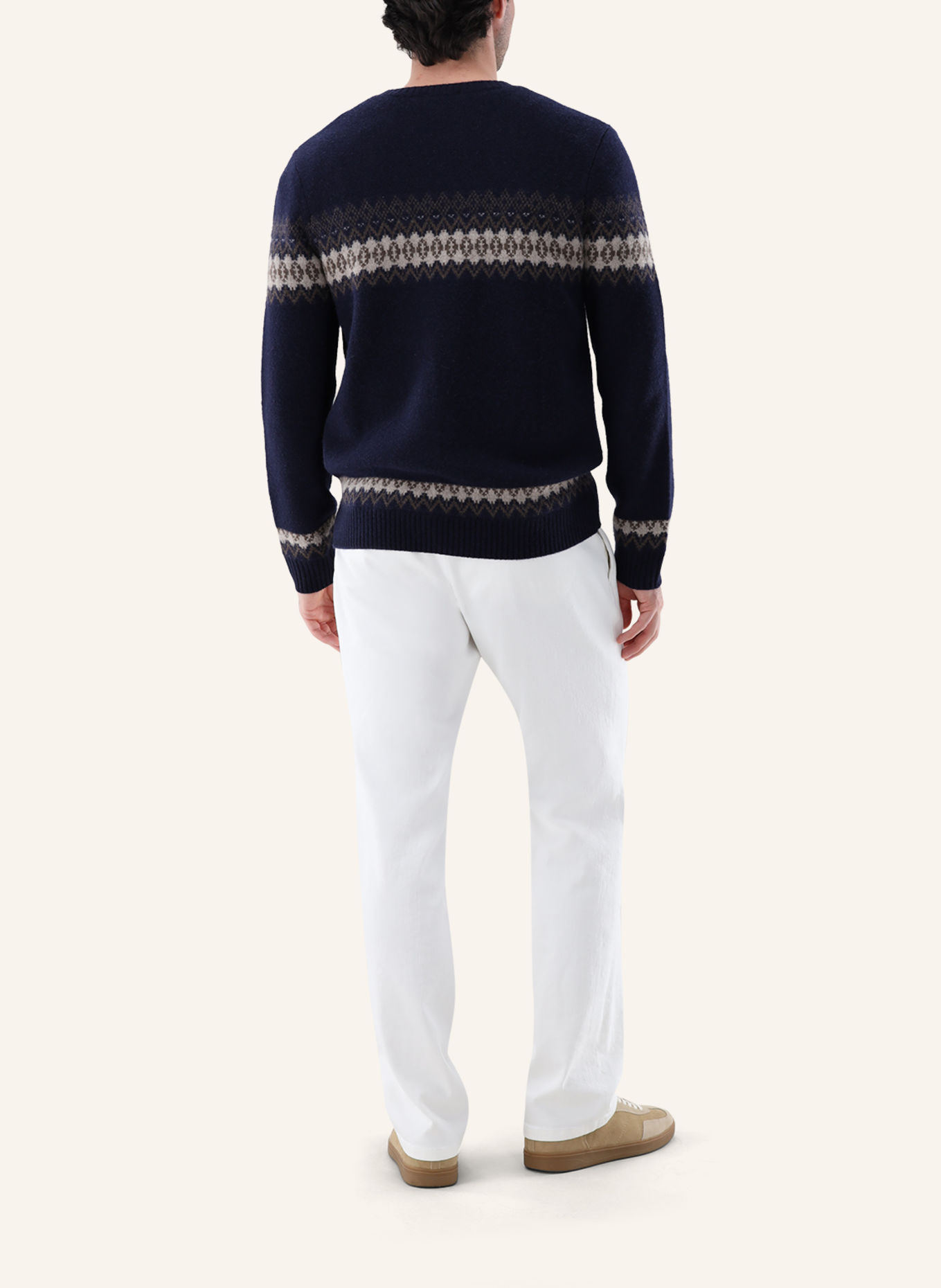 van Laack Pullover: DUNKELBLAU