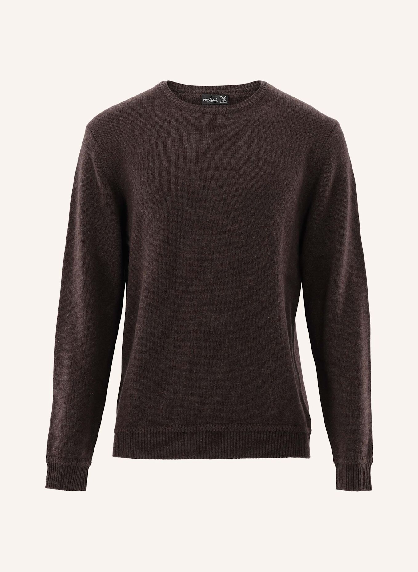 van Laack Pullover: BEIGE / BRAUN