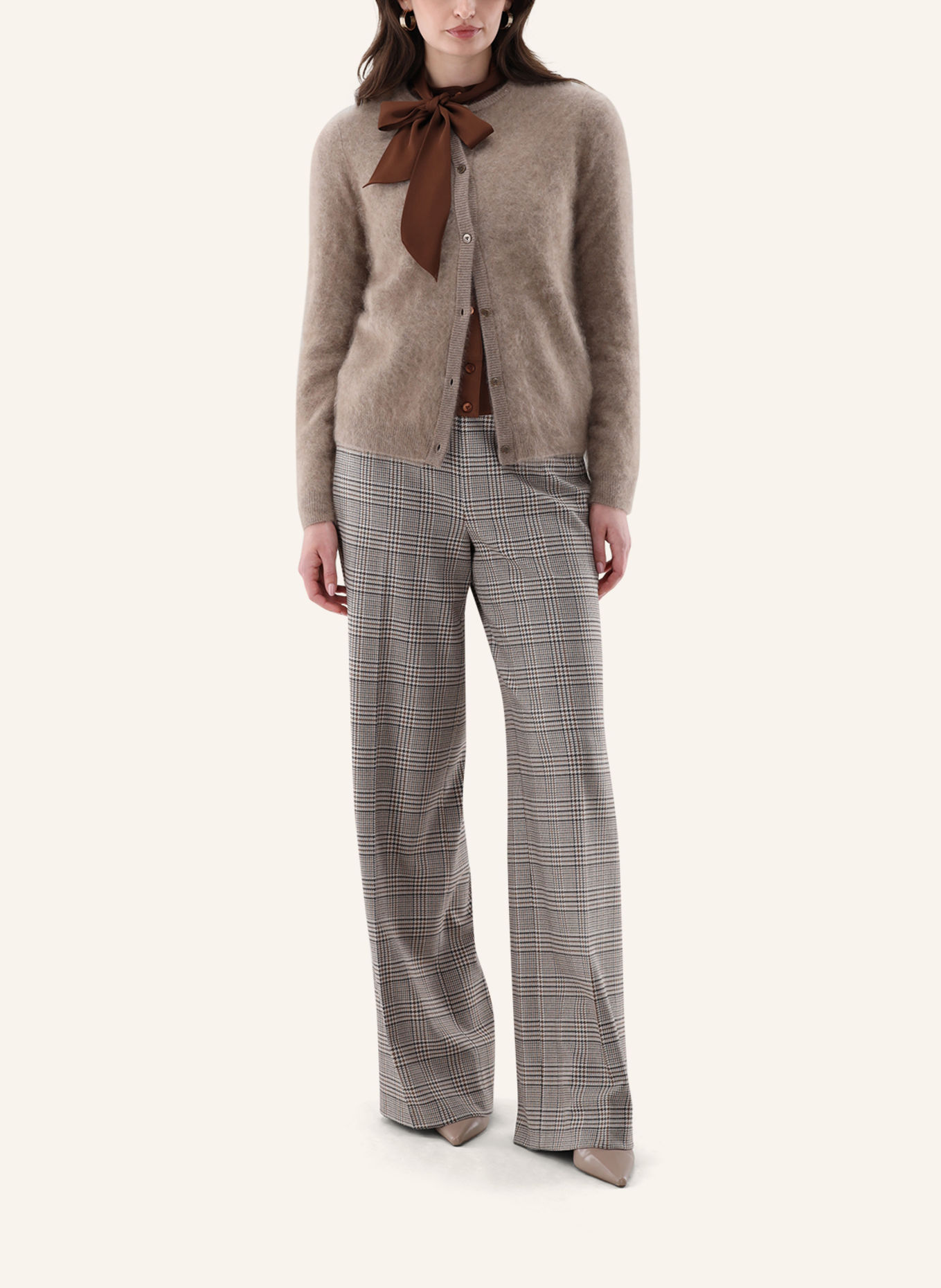 van Laack Vest: BEIGE / BRUIN