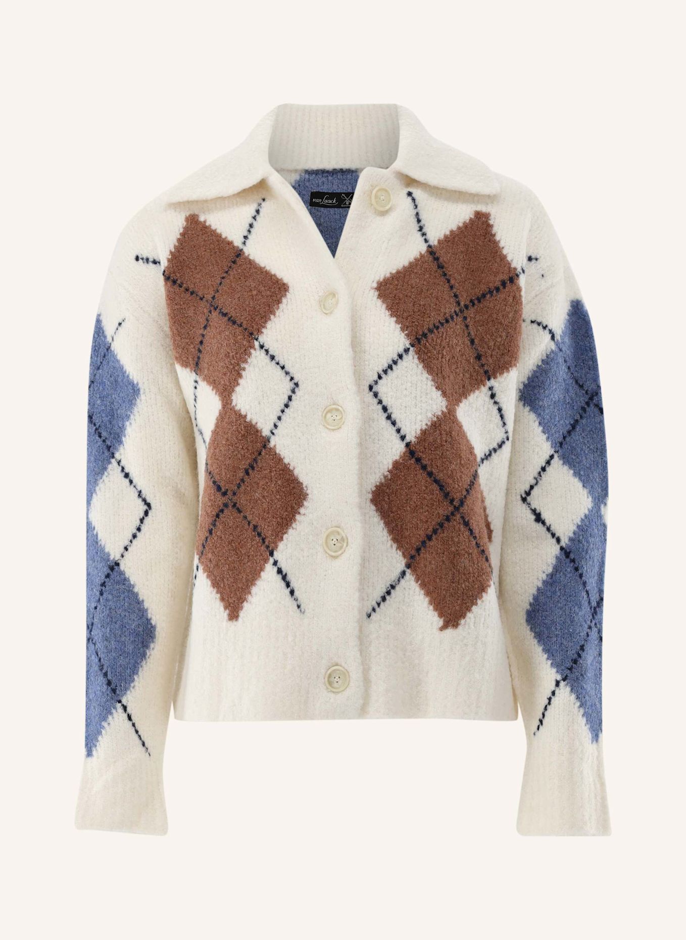 van Laack Vest: BEIGE / BRUIN