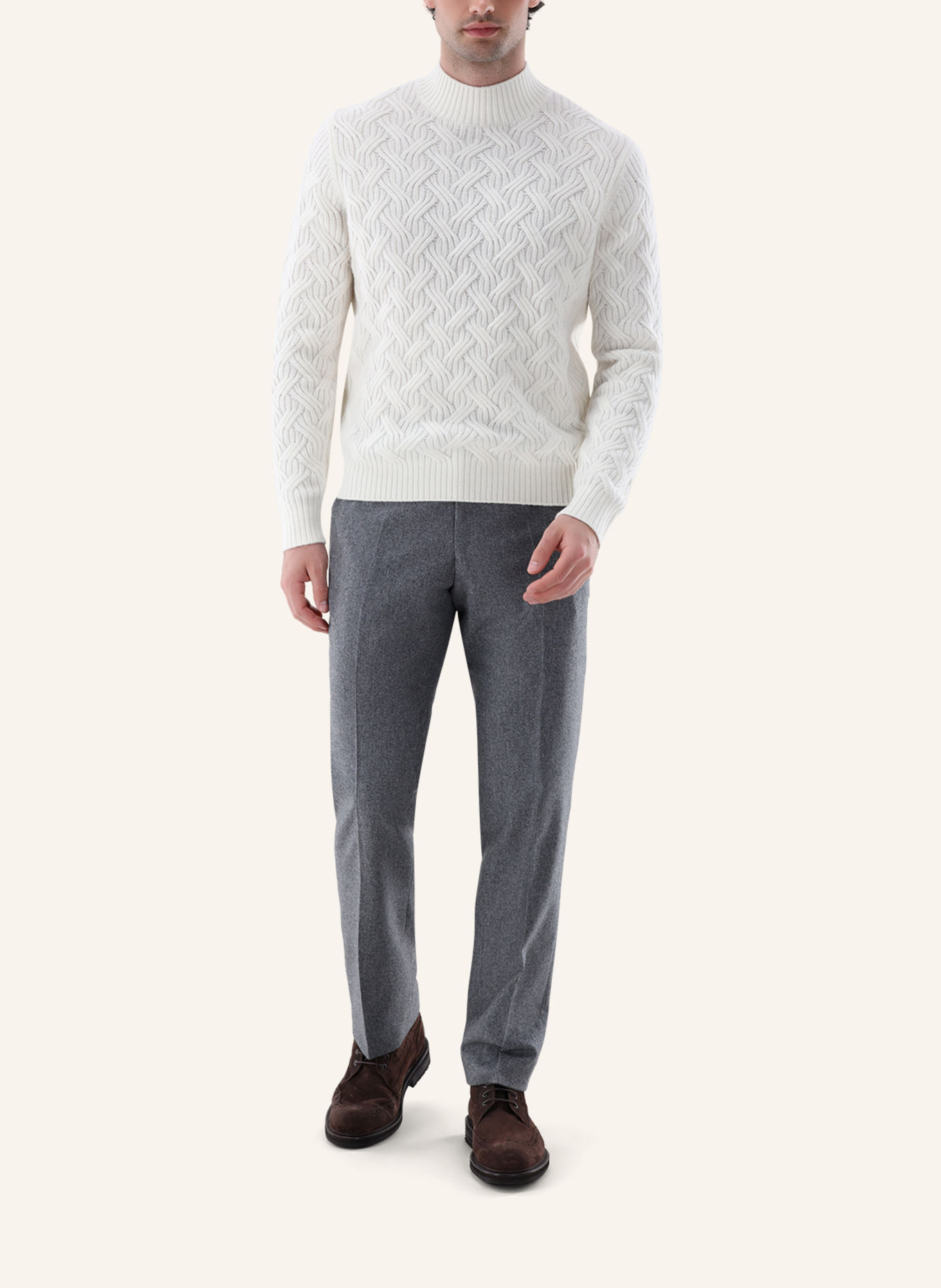 van Laack Pullover: BEIGE