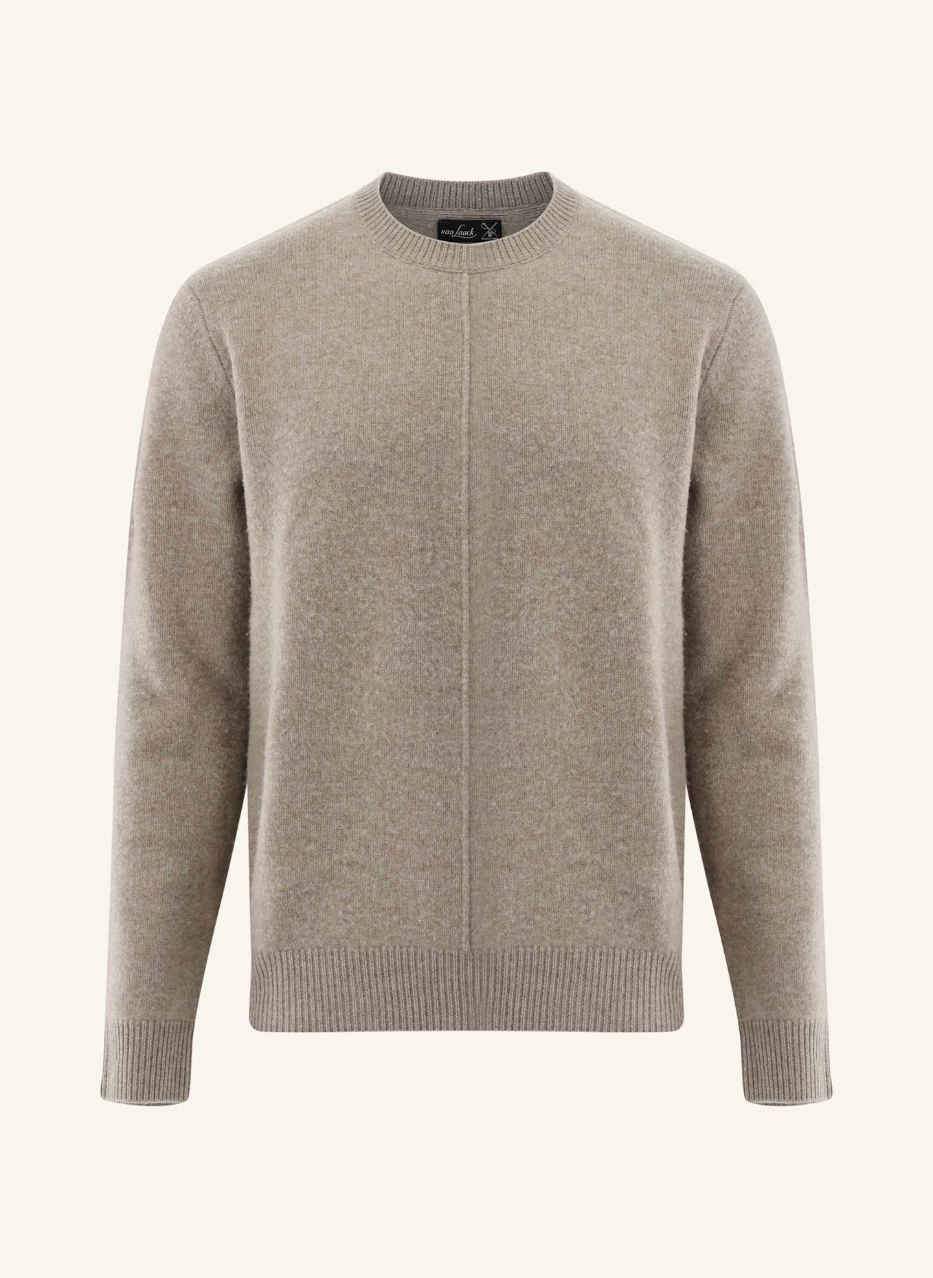 van Laack Pullover: BEIGE / BRAUN