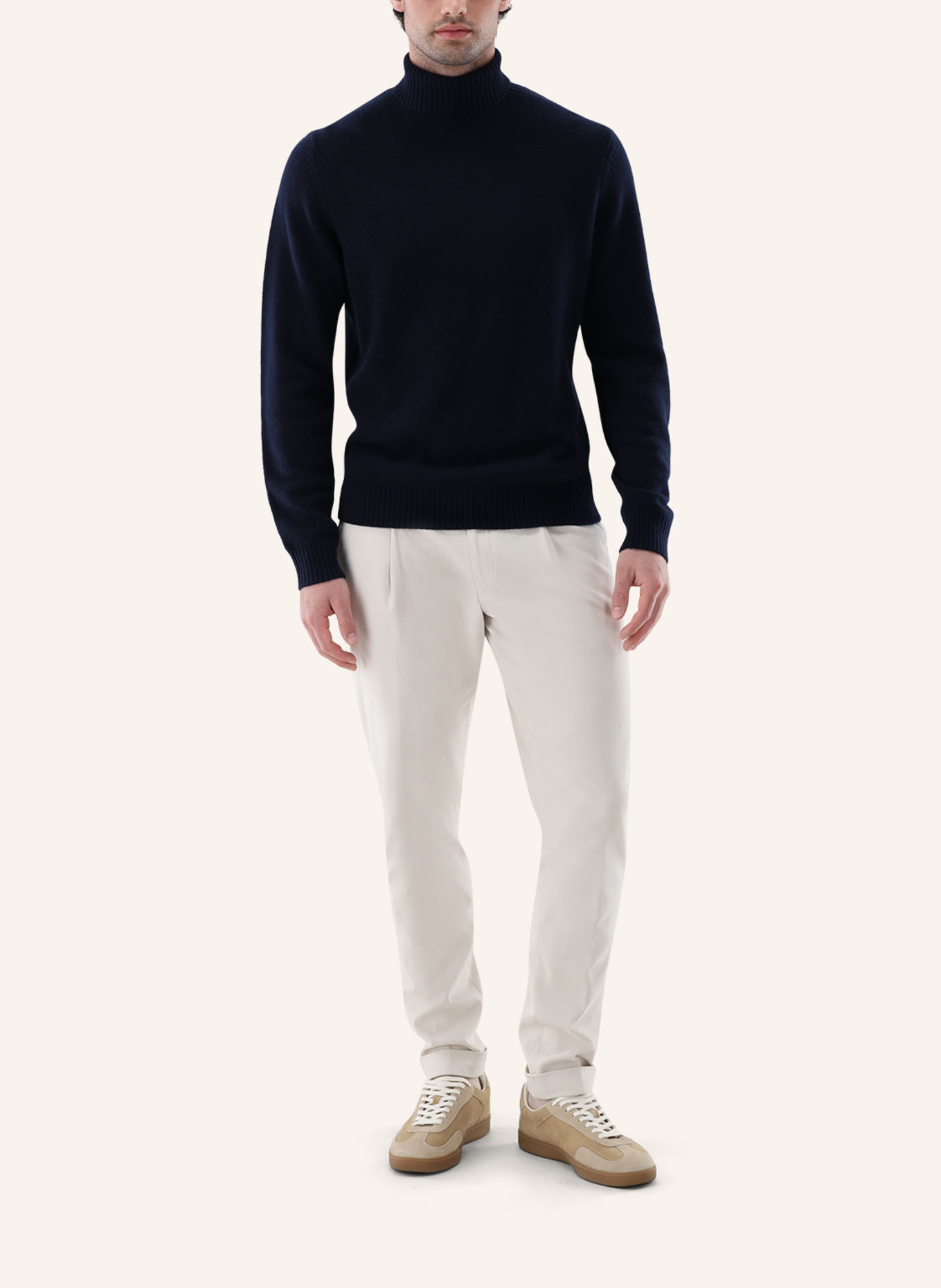 van Laack Pullover: DUNKELBLAU