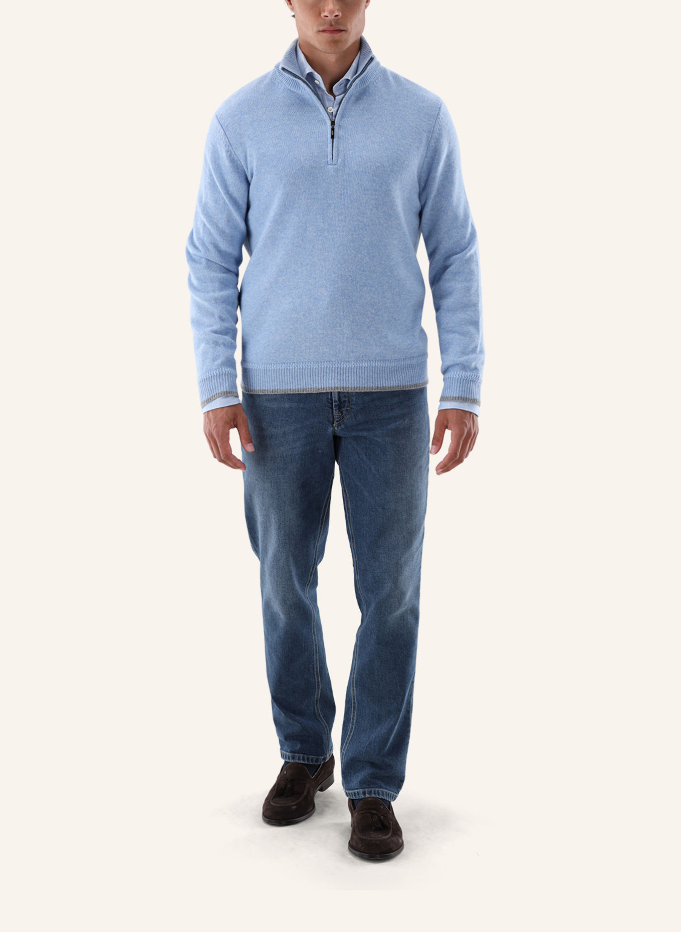 van Laack Pullover: BLAU
