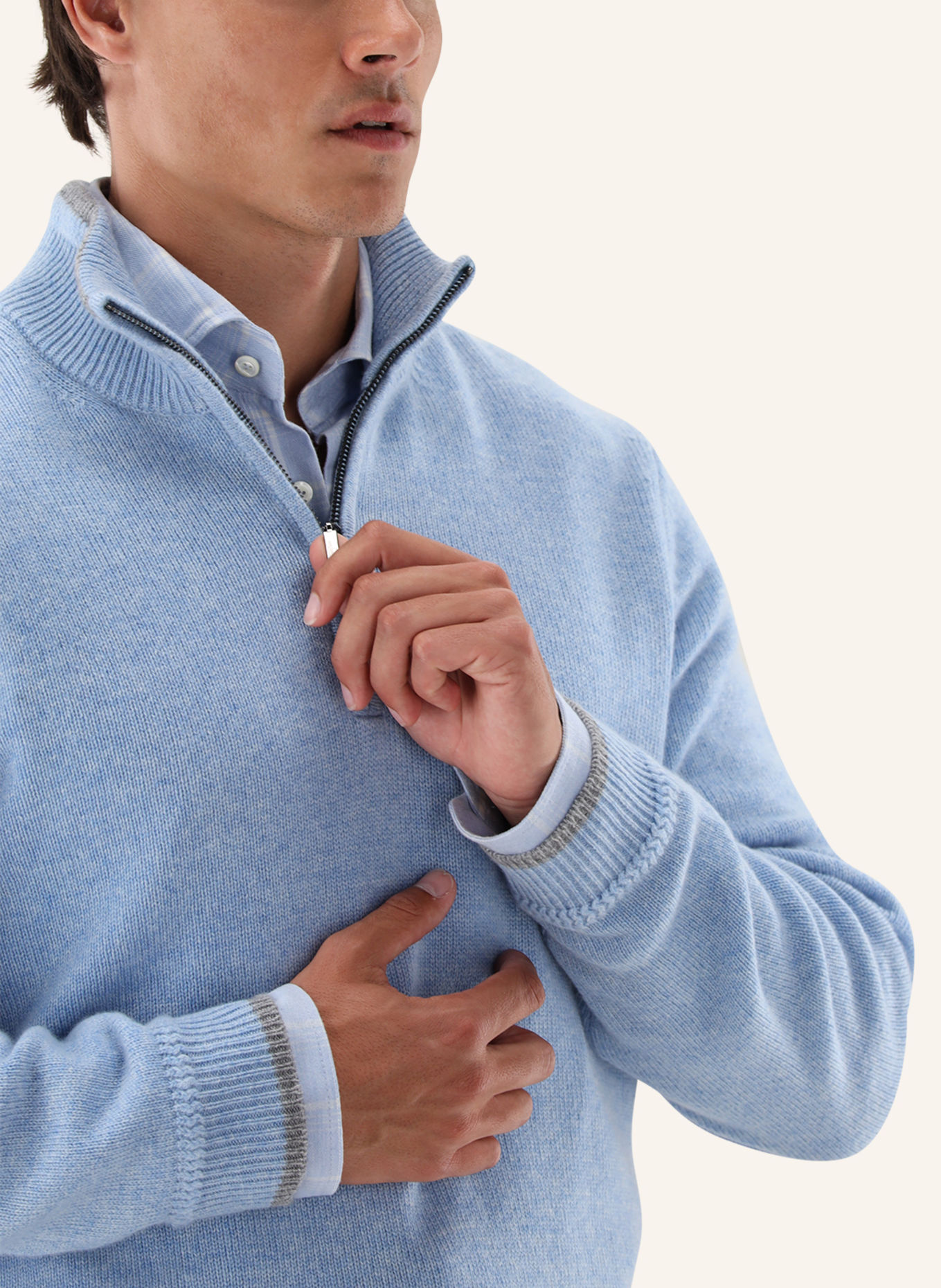 van Laack Pullover: BLAU