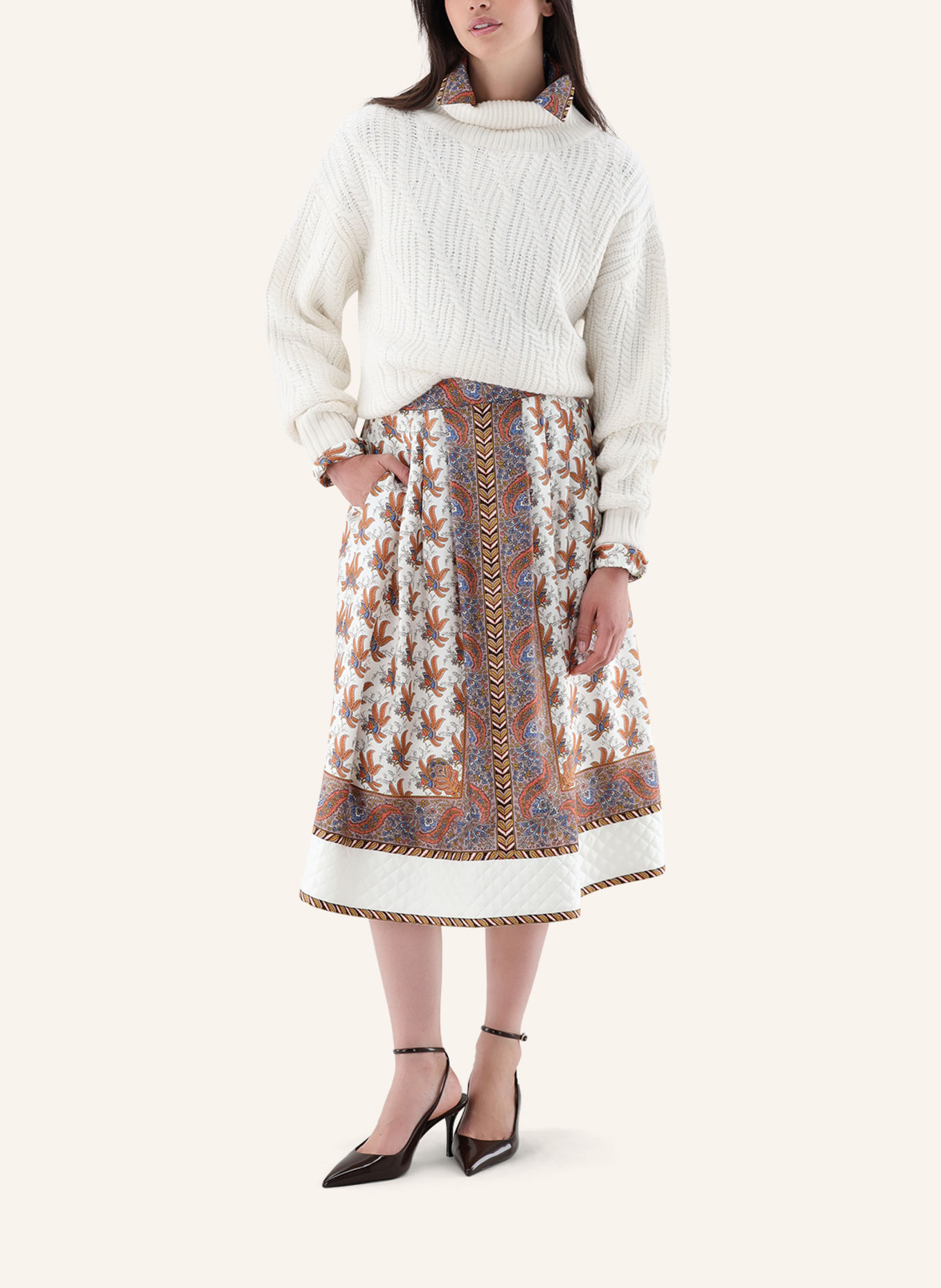 van Laack Pullover: BEIGE