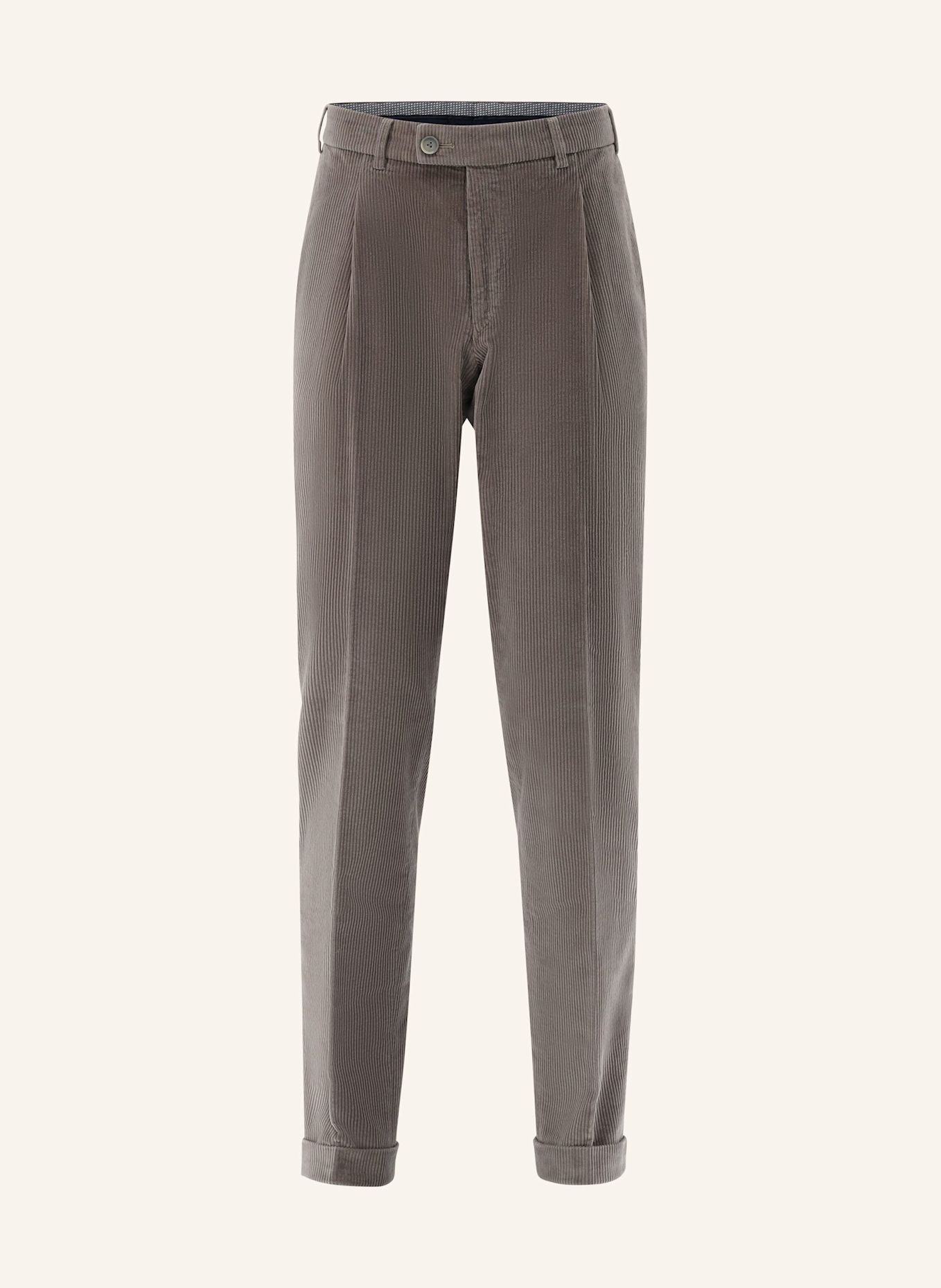 van Laack Slim-Fit Trousers: GRAY