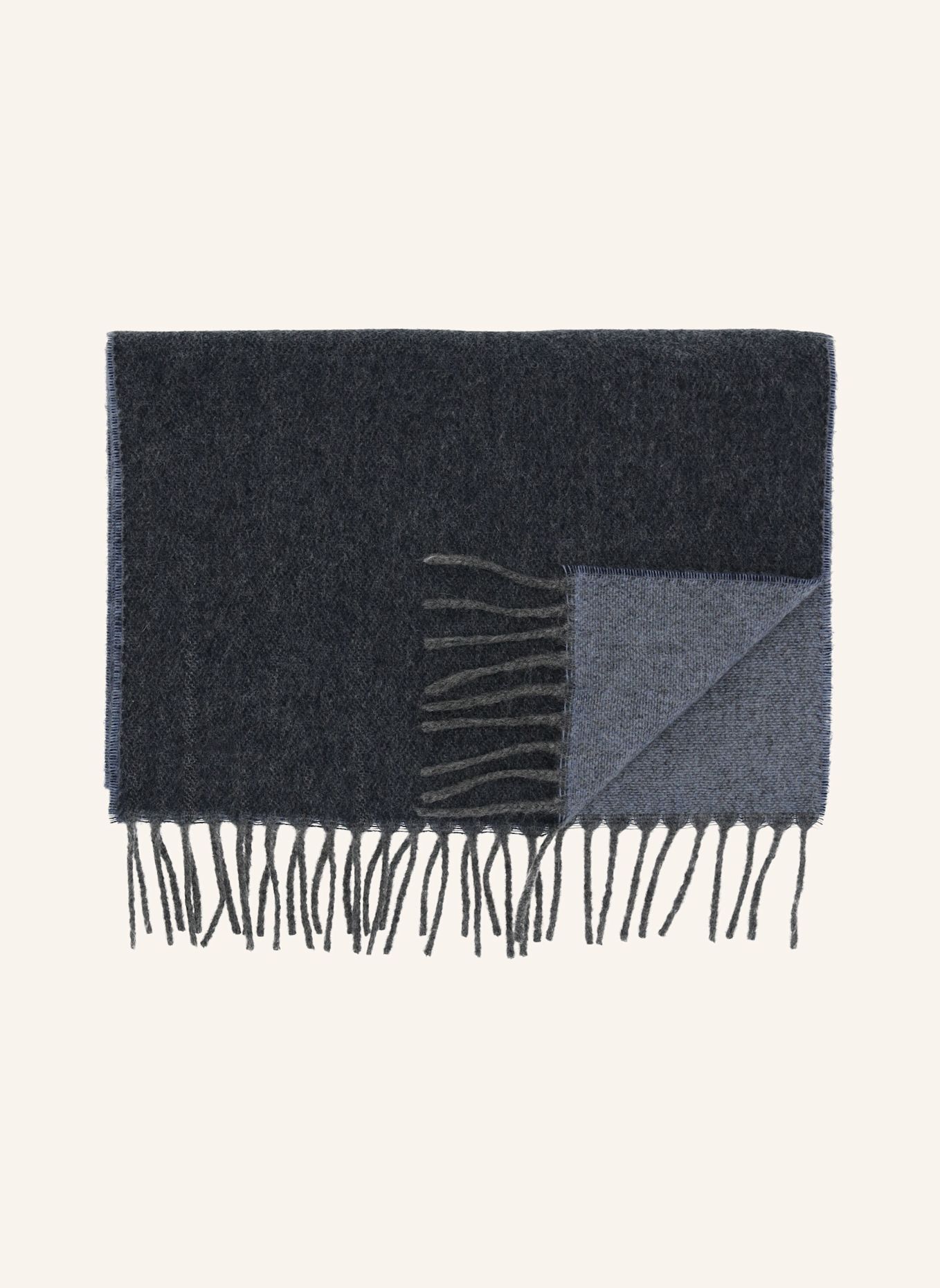 van Laack Sjaal: DONKERBLAUW