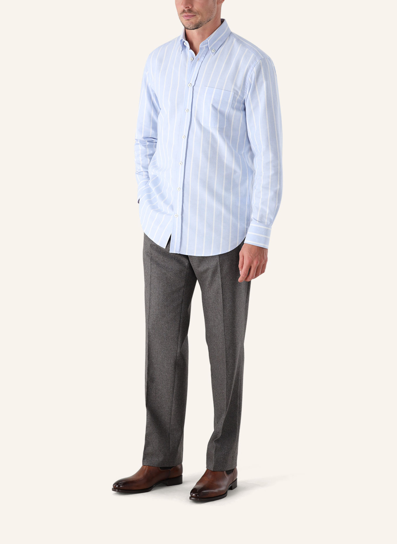 van Laack Hemd Comfort Fit: BLAU