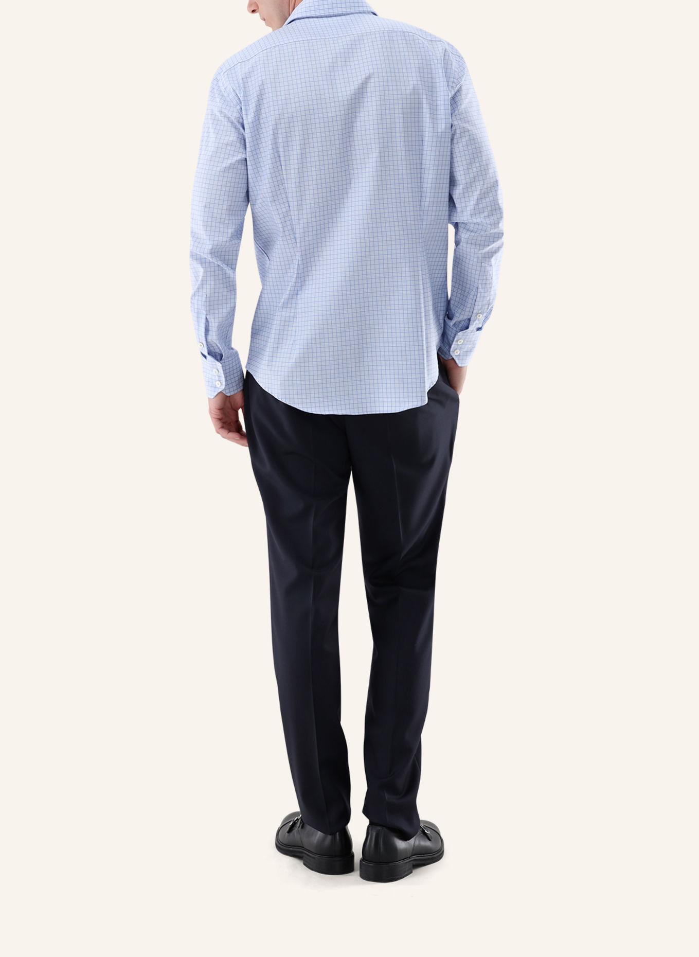van Laack Hemd Tailor Fit: BLAU
