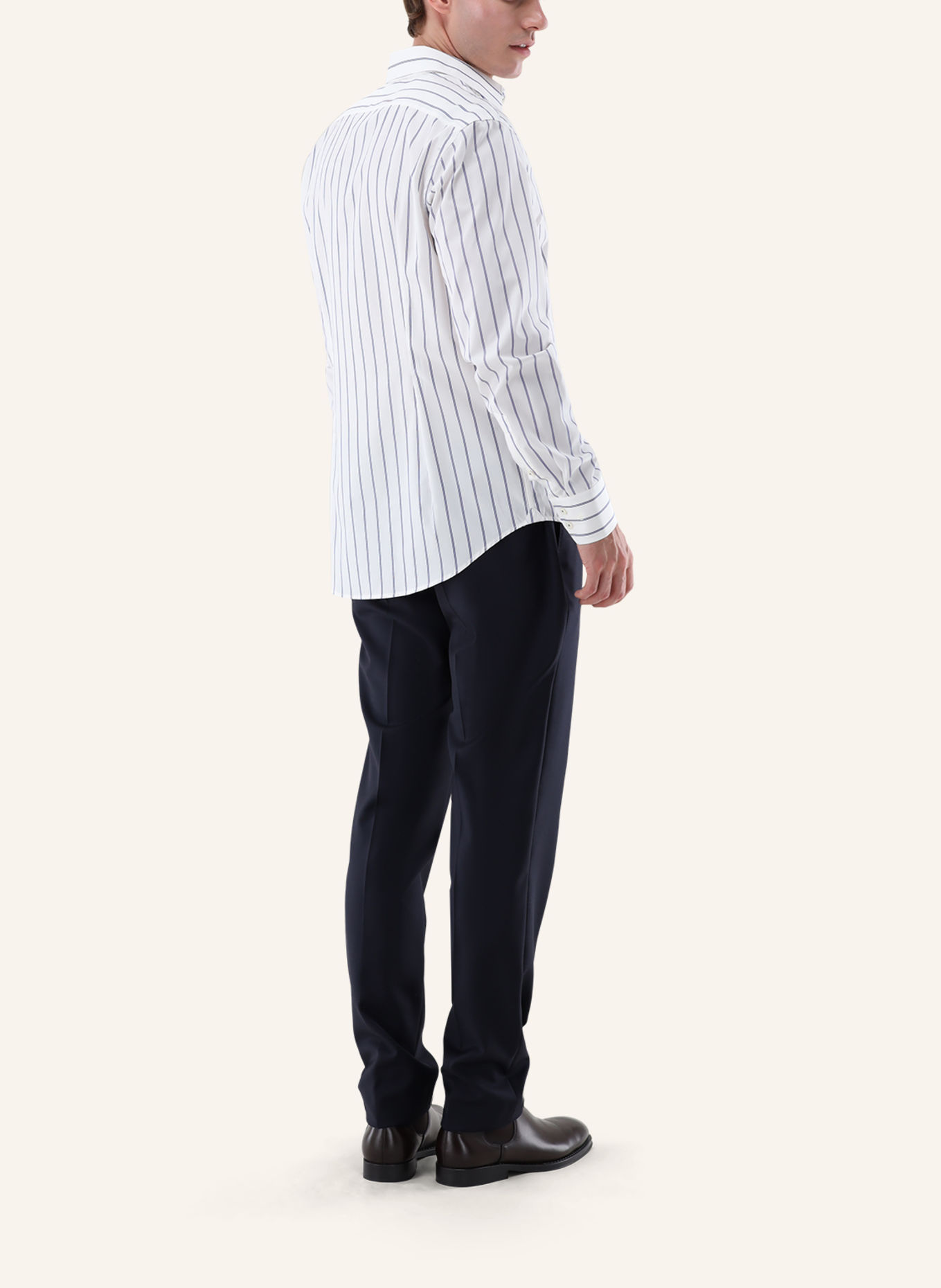 van Laack Hemd Tailor Fit: DUNKELBLAU