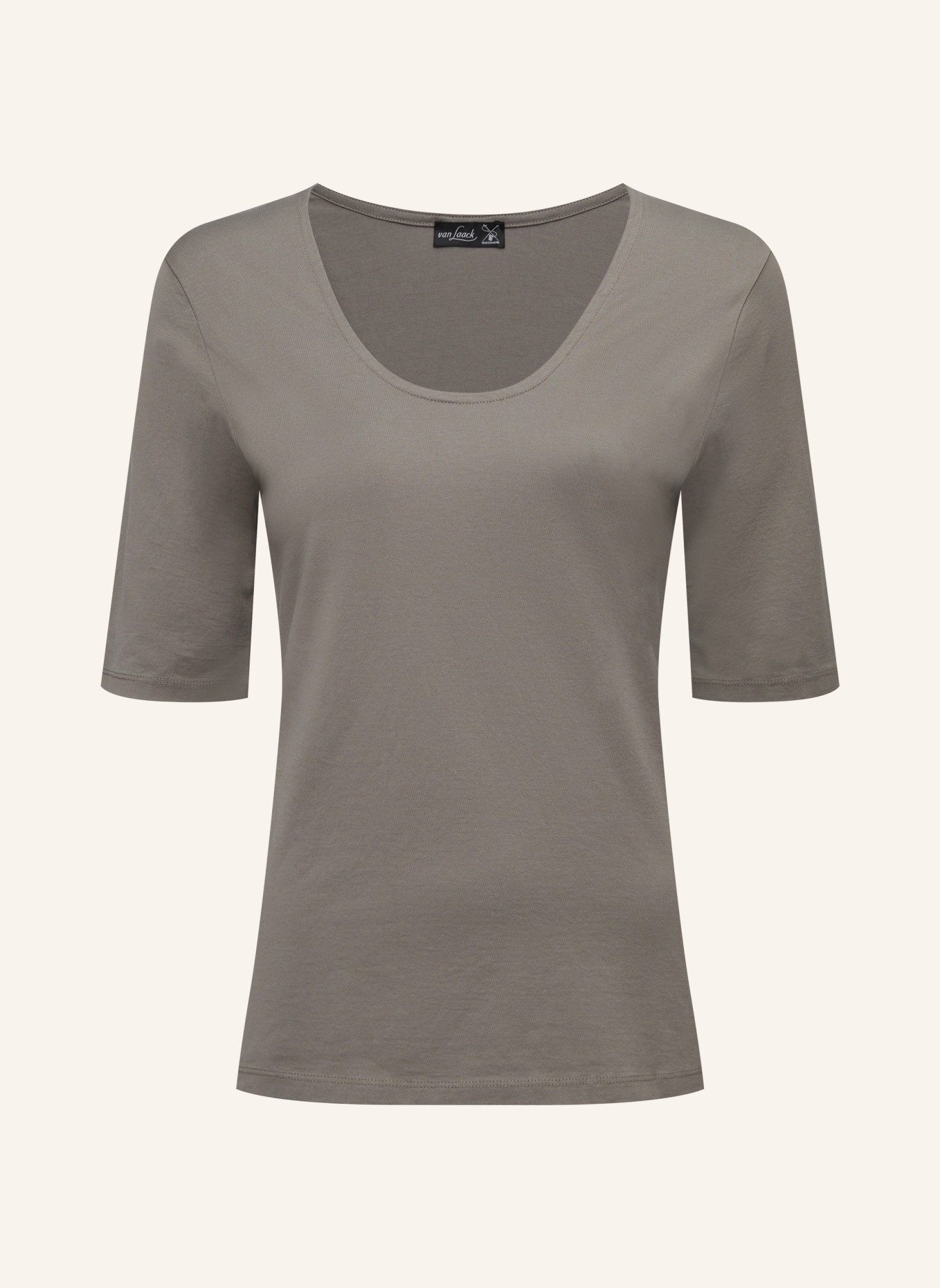 van Laack T-Shirt Modern Fit, Farbe: GRAU (Bild 1)