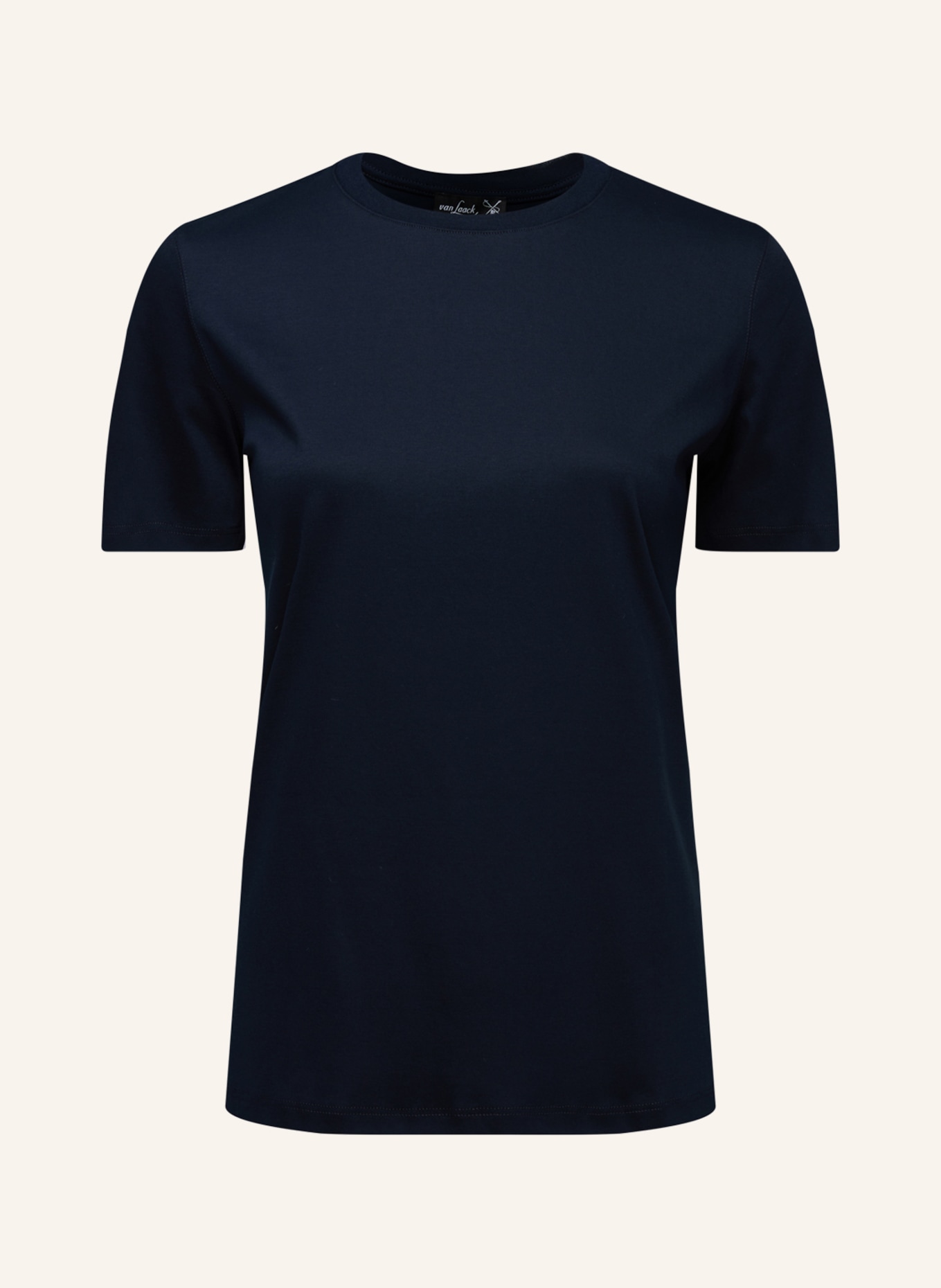 van Laack T-Shirt Modern Fit Kurzer Ärmel, Farbe: DUNKELBLAU (Bild 1)