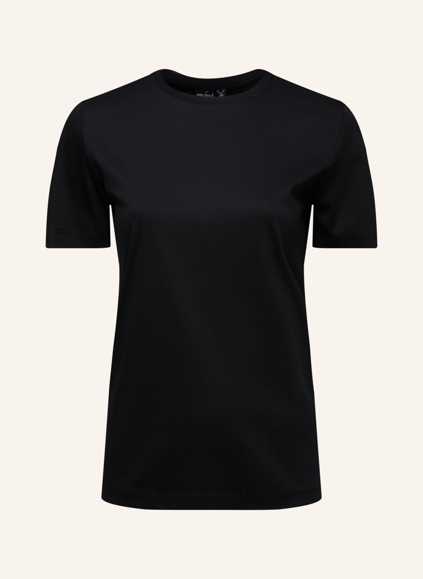 van Laack T-Shirt Modern Fit, Farbe: SCHWARZ (Bild 1)