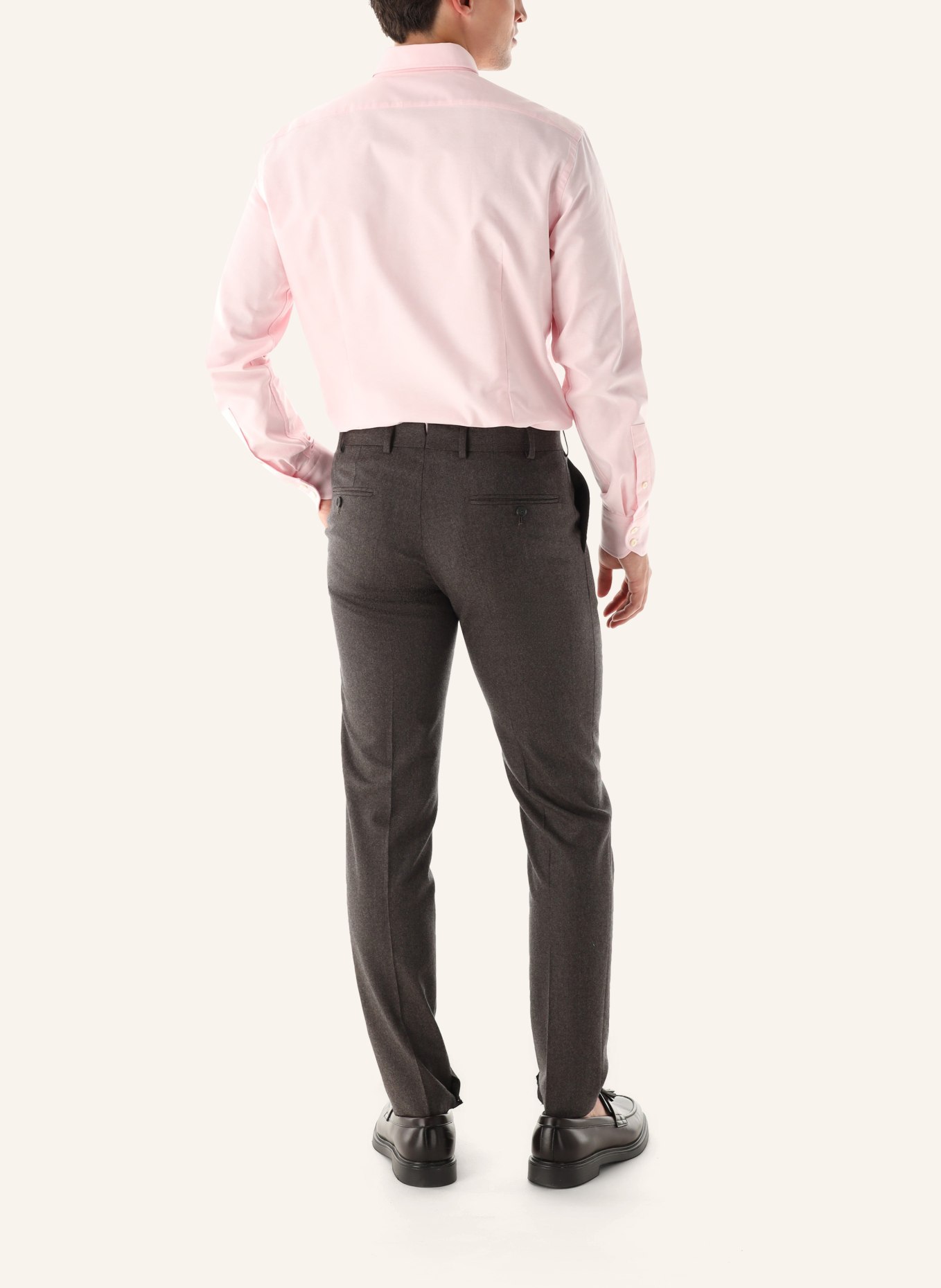 van Laack Hemd Tailor Fit Langer Ärmel Button Down Kragen, Farbe: ROSA (Bild 2)