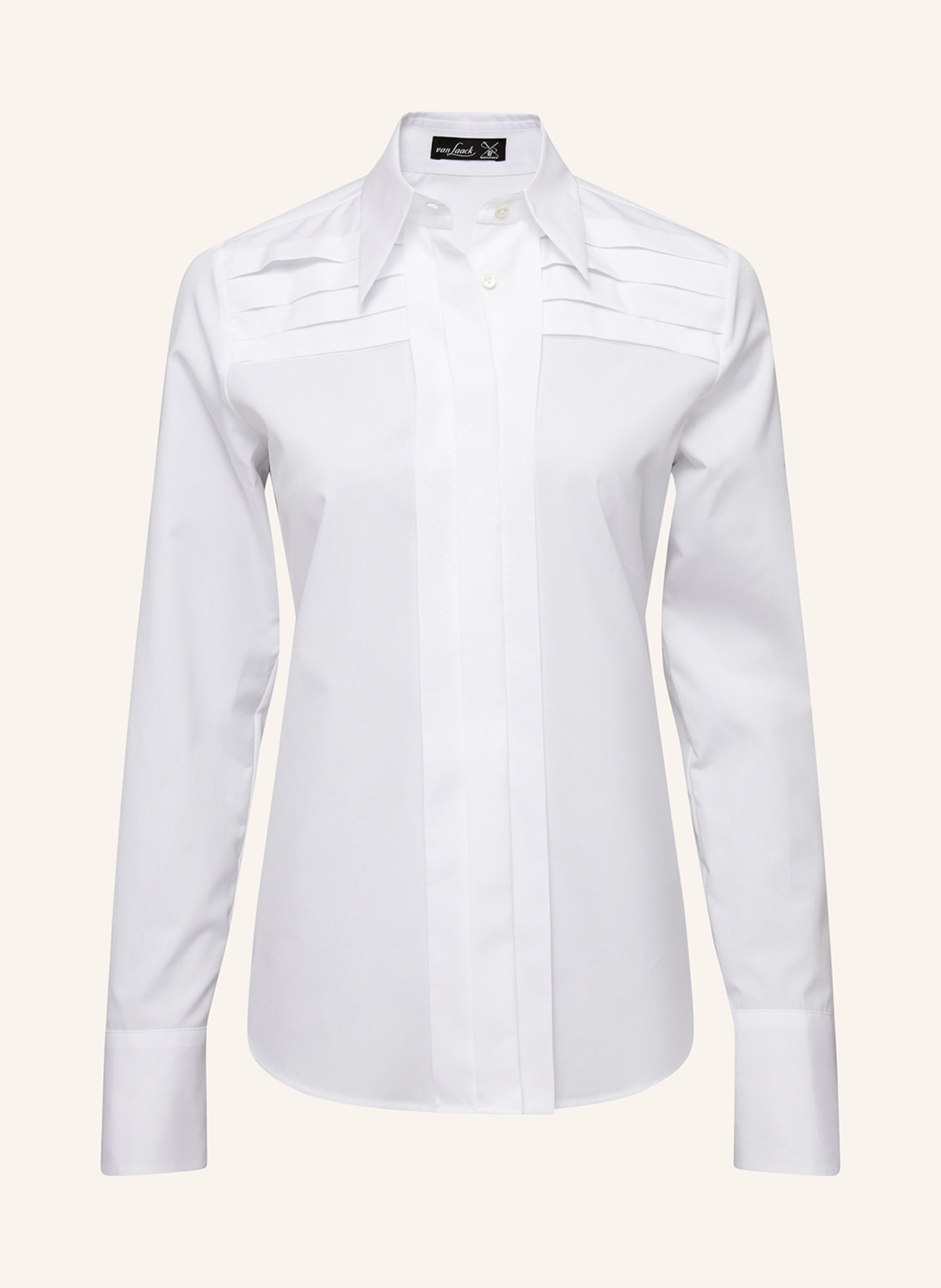 van Laack Bluse Modern Fit, Farbe: WEISS (Bild 1)