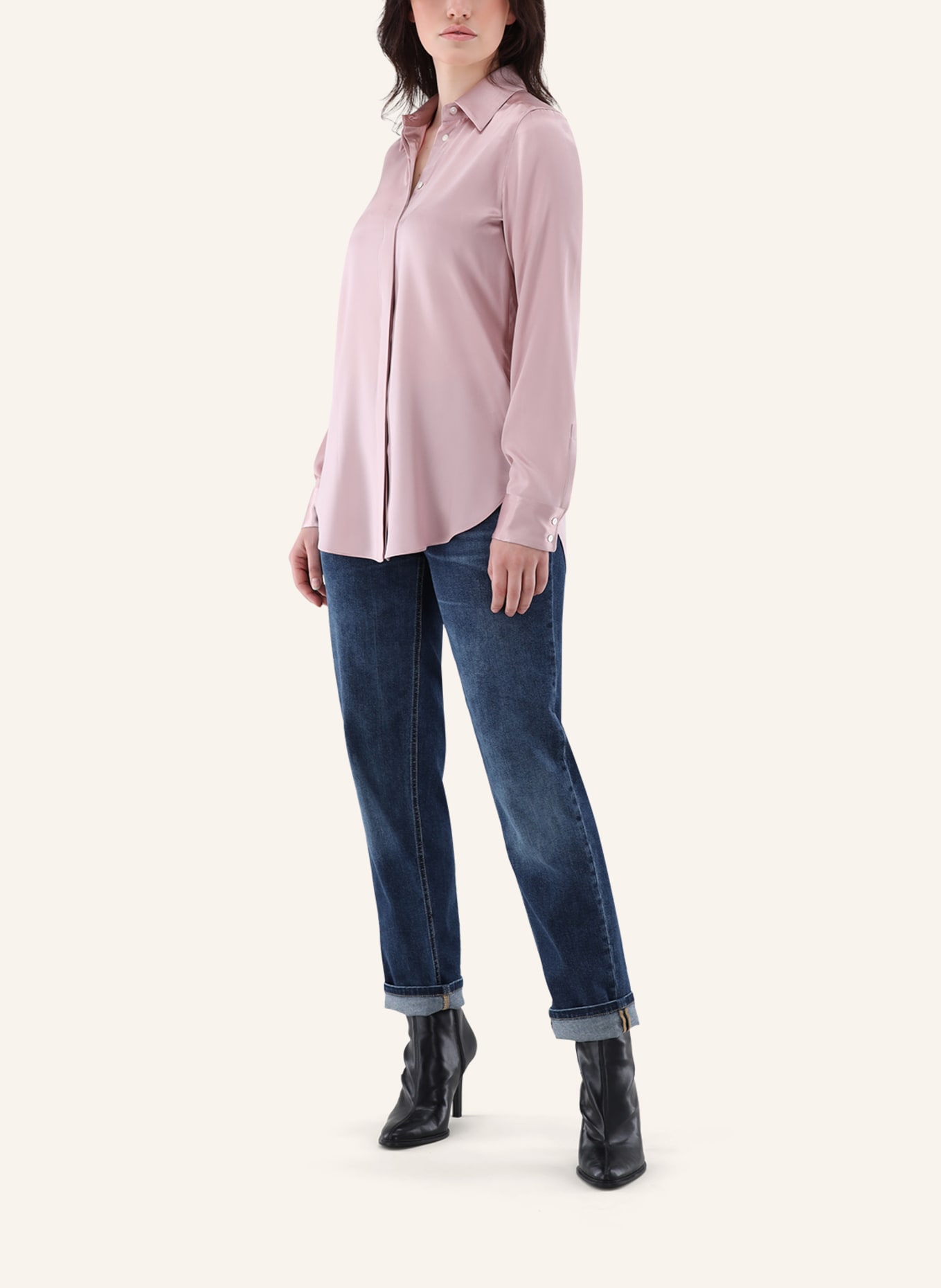 van Laack Bluse Modern Fit, Farbe: ROSÉ (Bild 4)